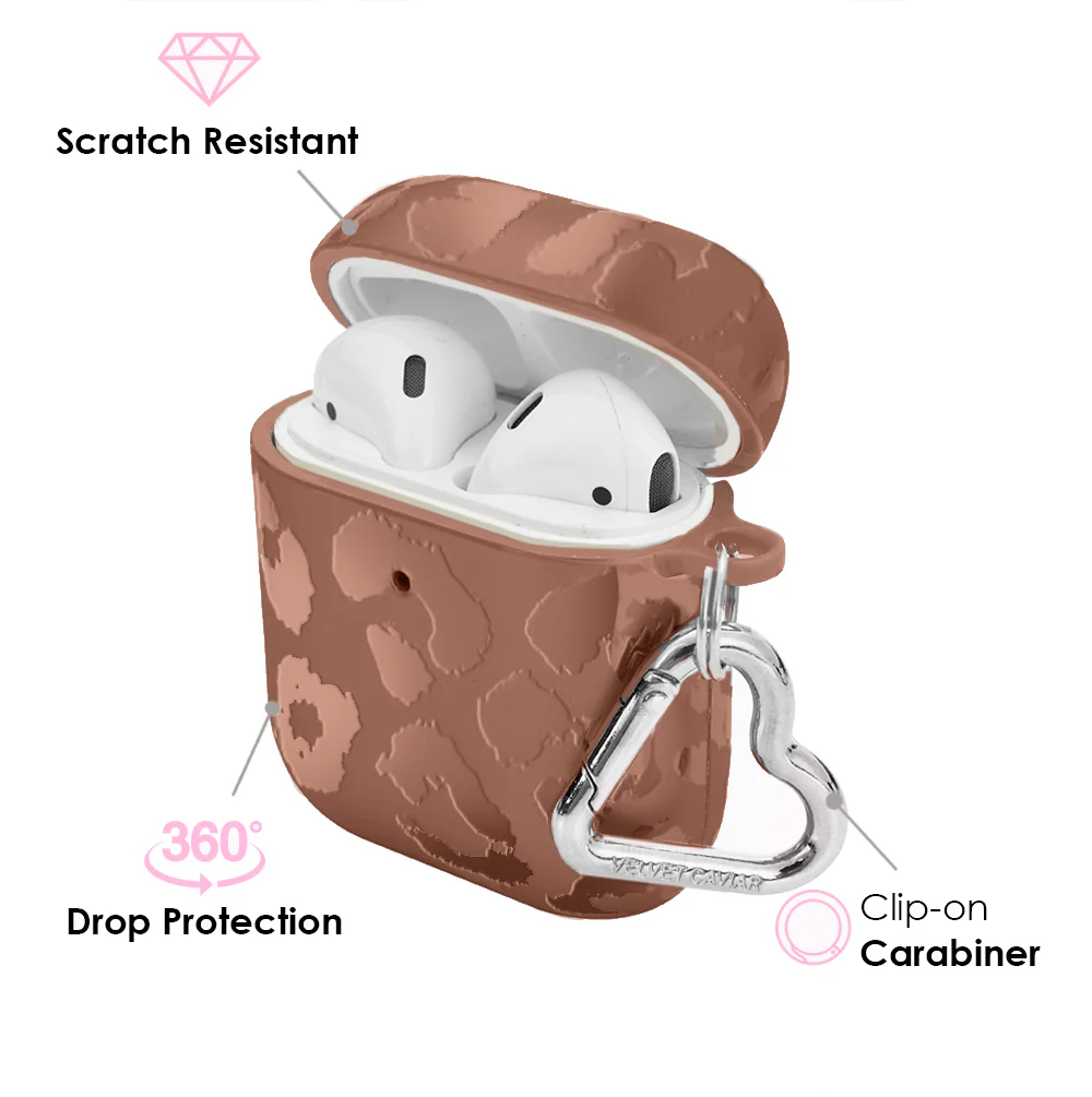 Chocolate Leopard AirPod Case - Image 2