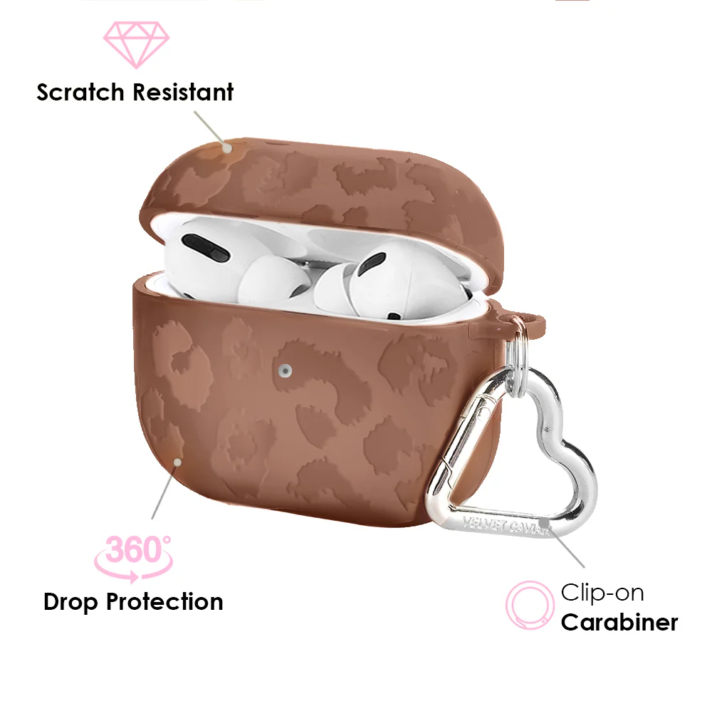 Chocolate Leopard AirPod Case - Image 6