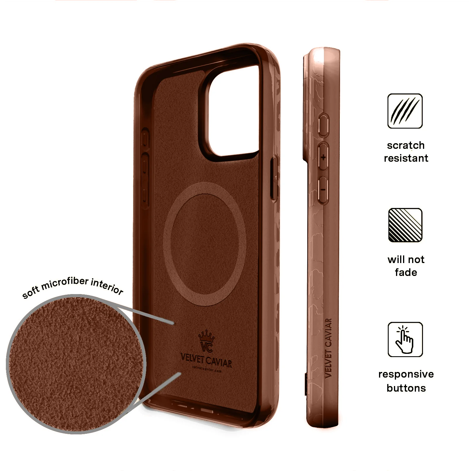 Chocolate Leopard iPhone Case - Image 12