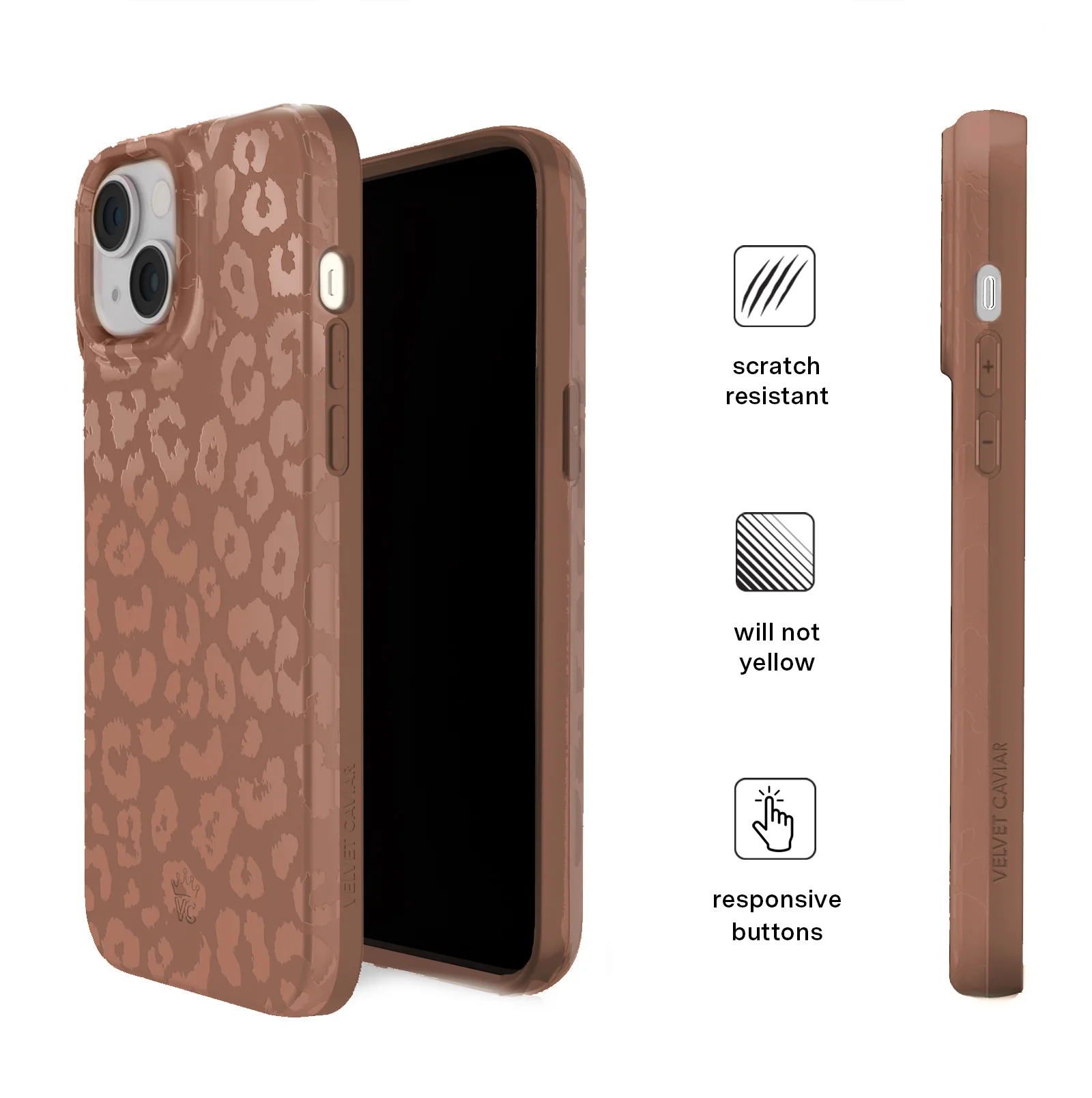 Chocolate Leopard iPhone Case - Image 30