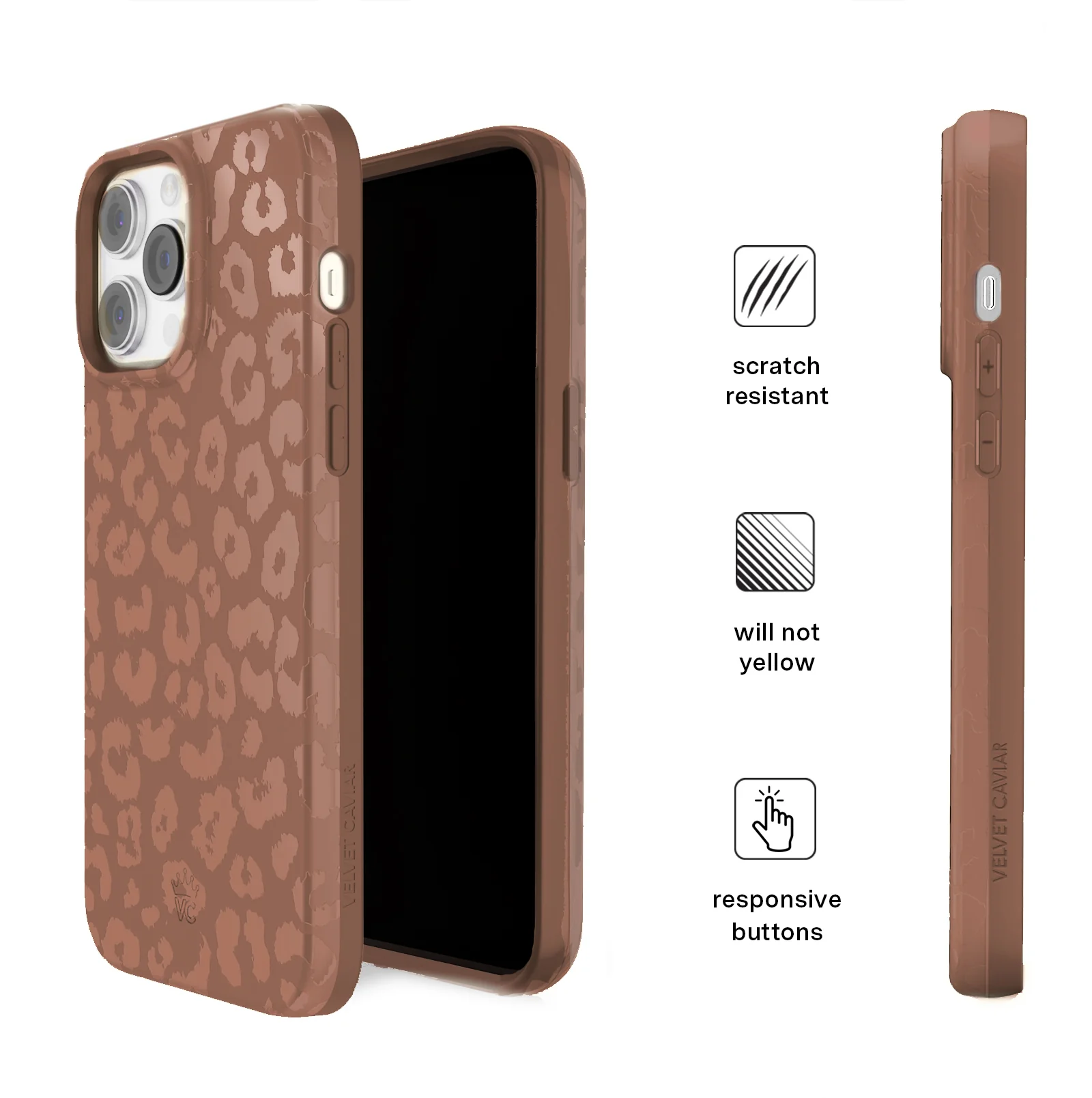 Chocolate Leopard iPhone Case - Image 42
