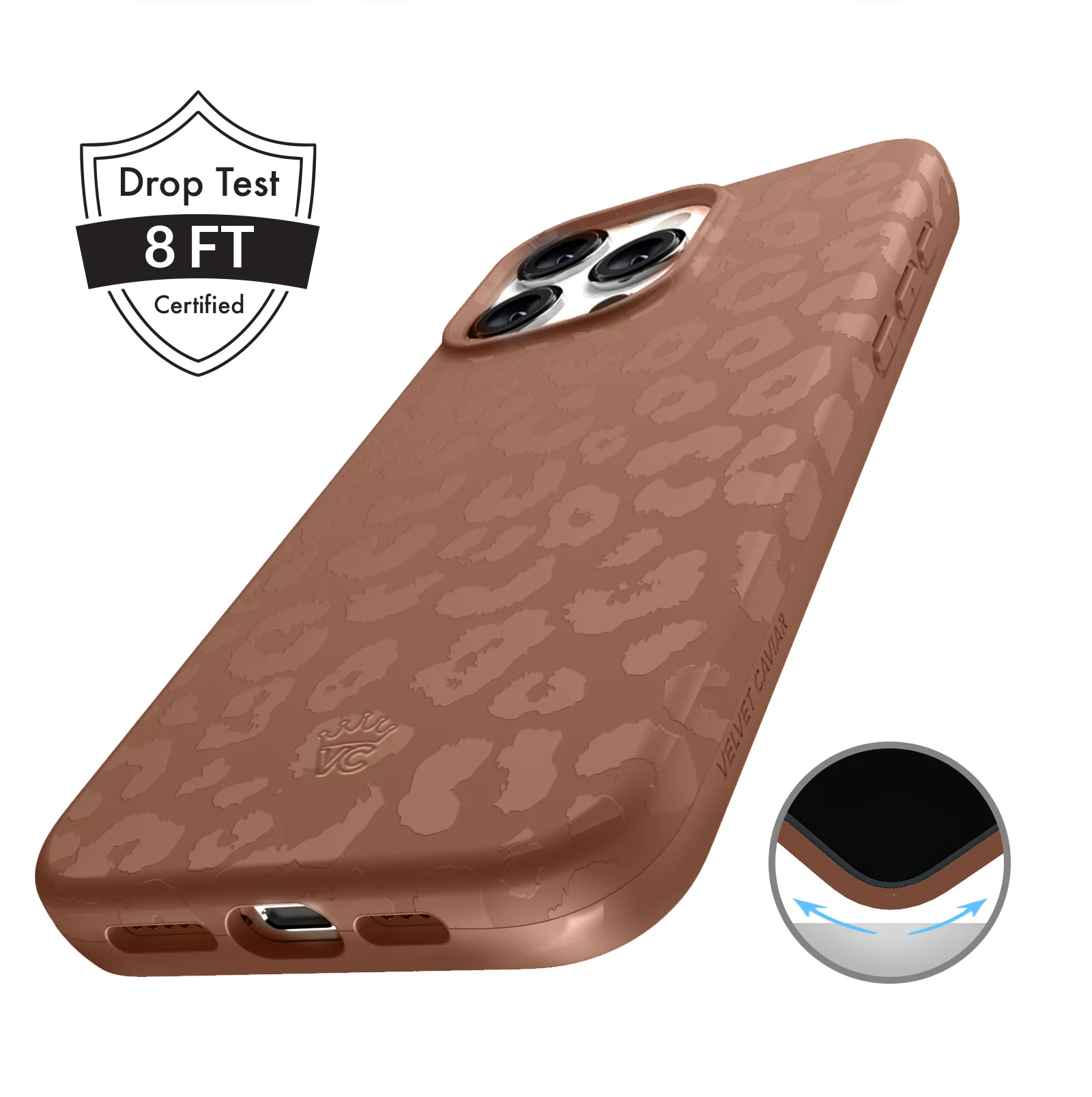 Chocolate Leopard iPhone Case - Image 71