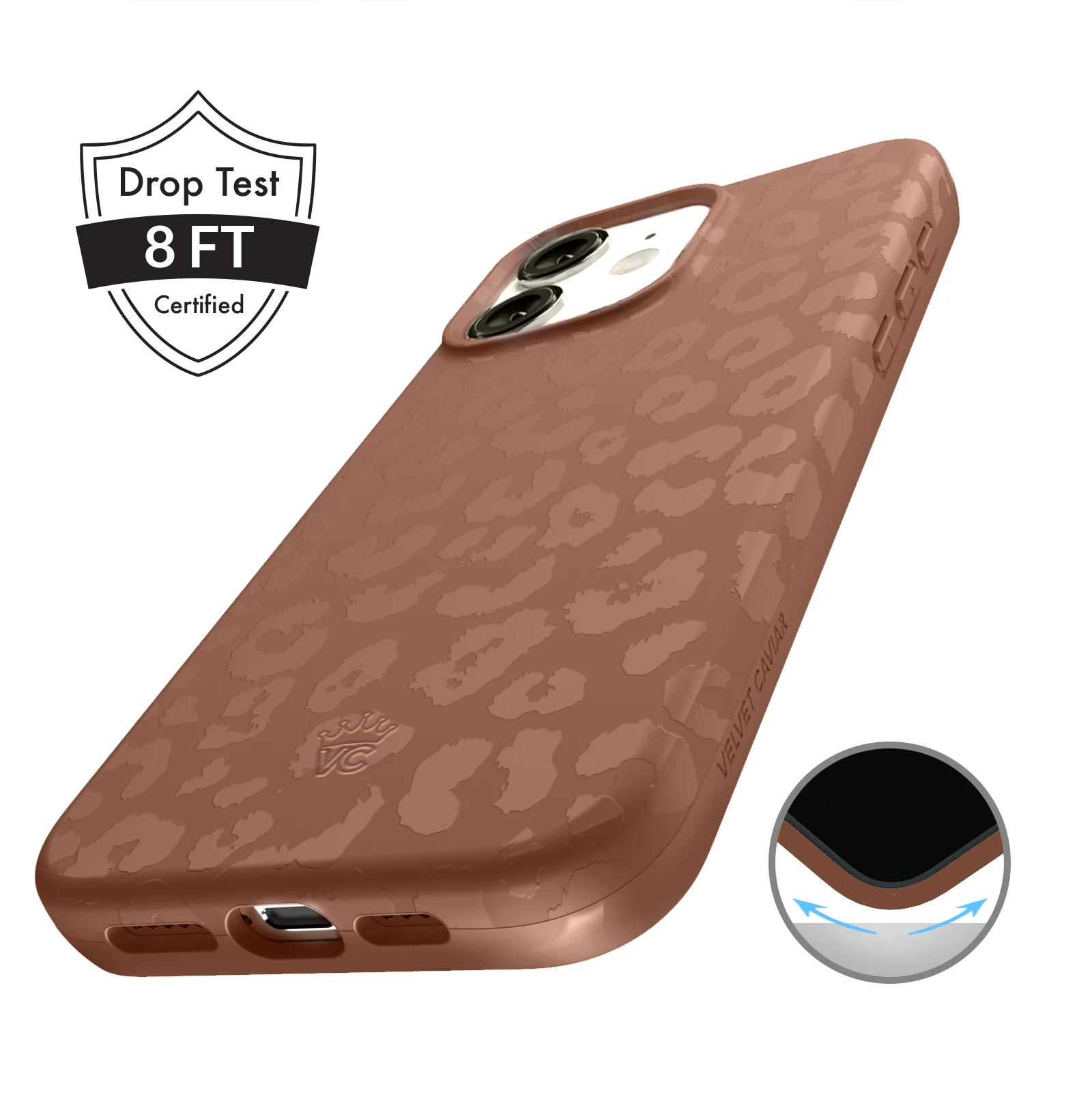 Chocolate Leopard iPhone Case - Image 77