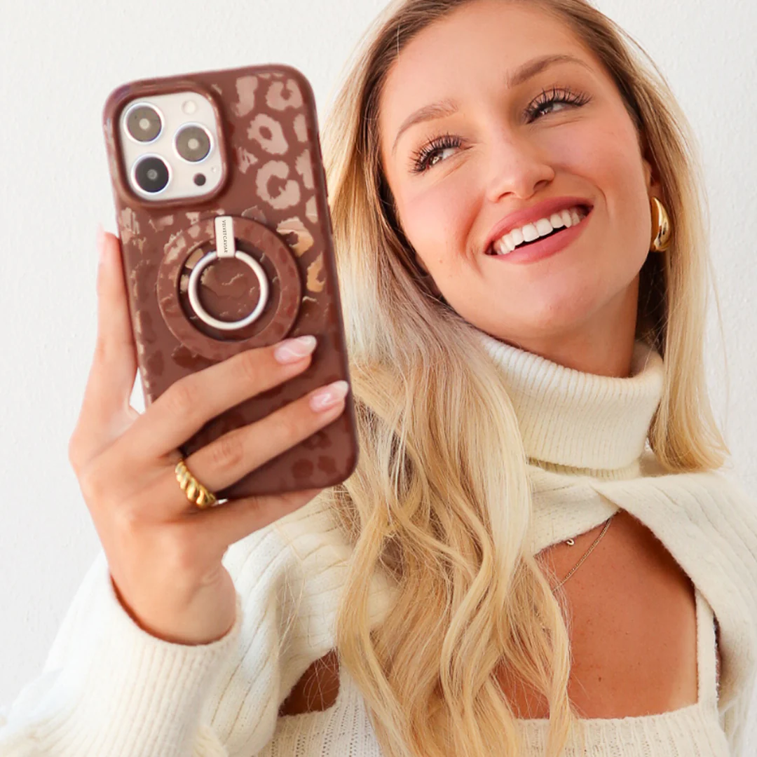 Chocolate Leopard iPhone Case - Image 86