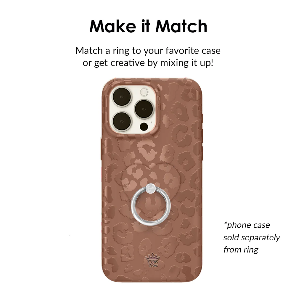 Chocolate Leopard Phone Ring - Image 2