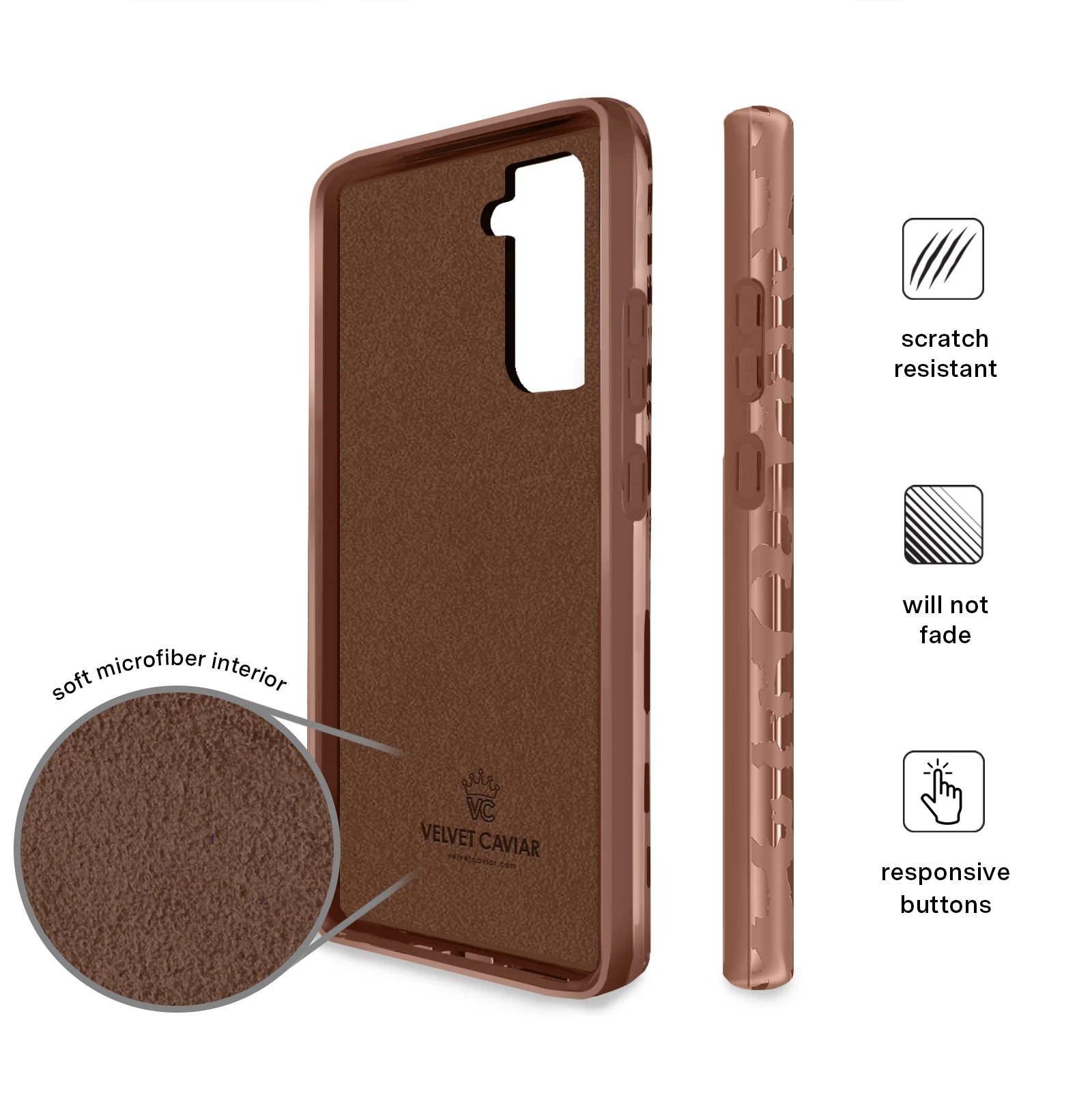 Chocolate Leopard Samsung Case - Image 40