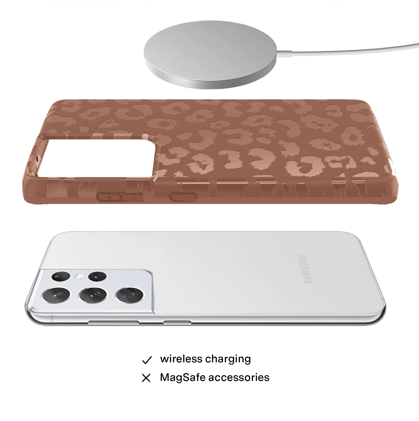 Chocolate Leopard Samsung Case - Image 44