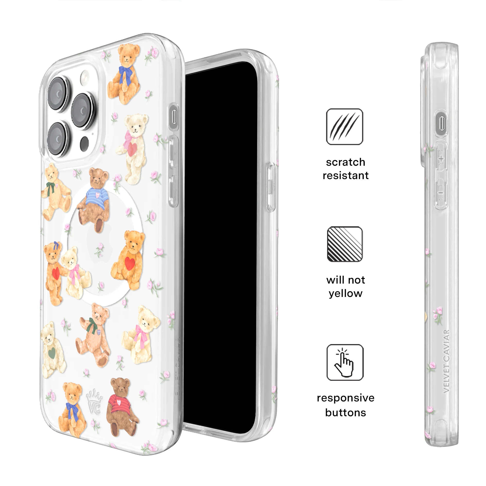 Teddy Bear iPhone Case - Image 15