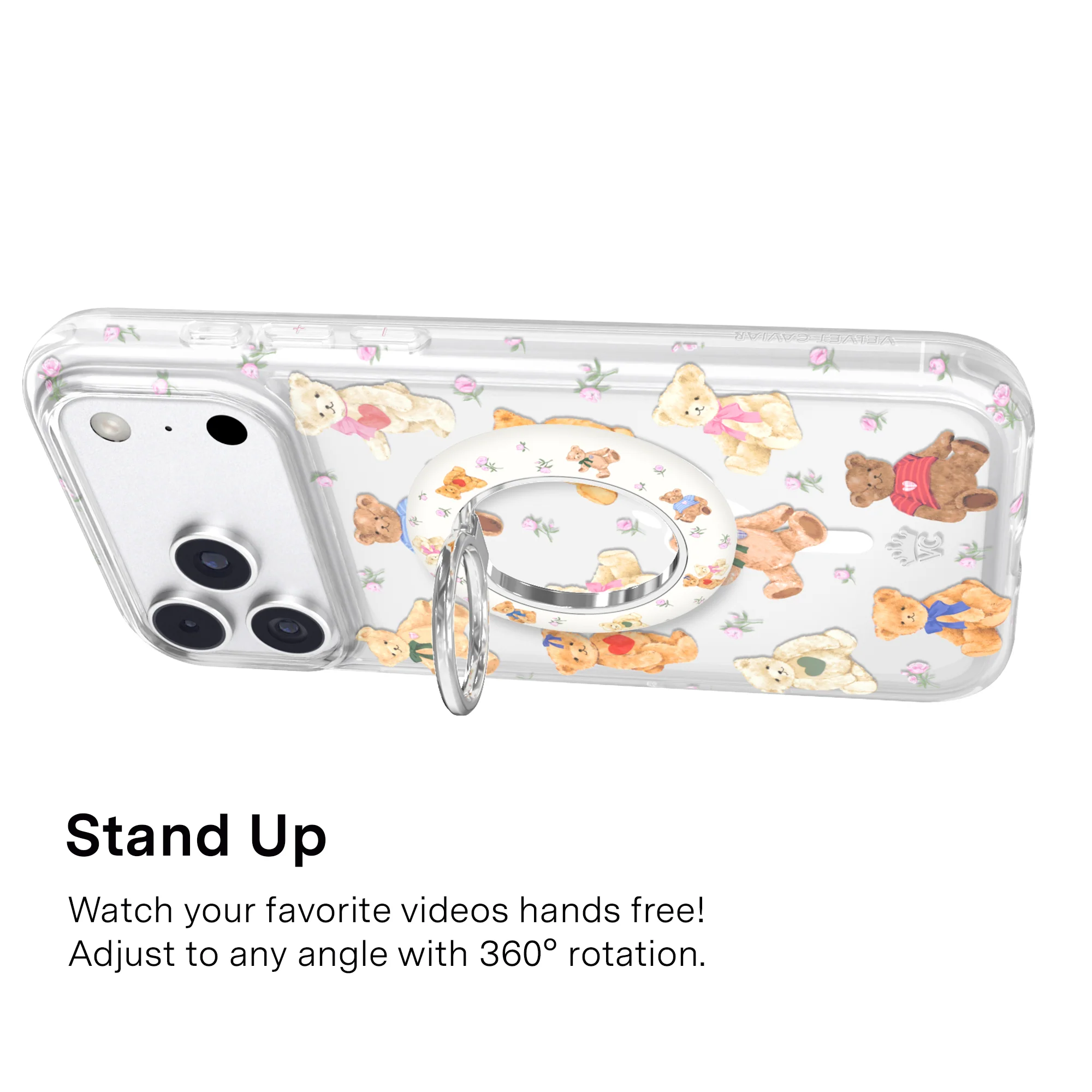 Teddy Bear MagSafe Grip Ring - Image 5