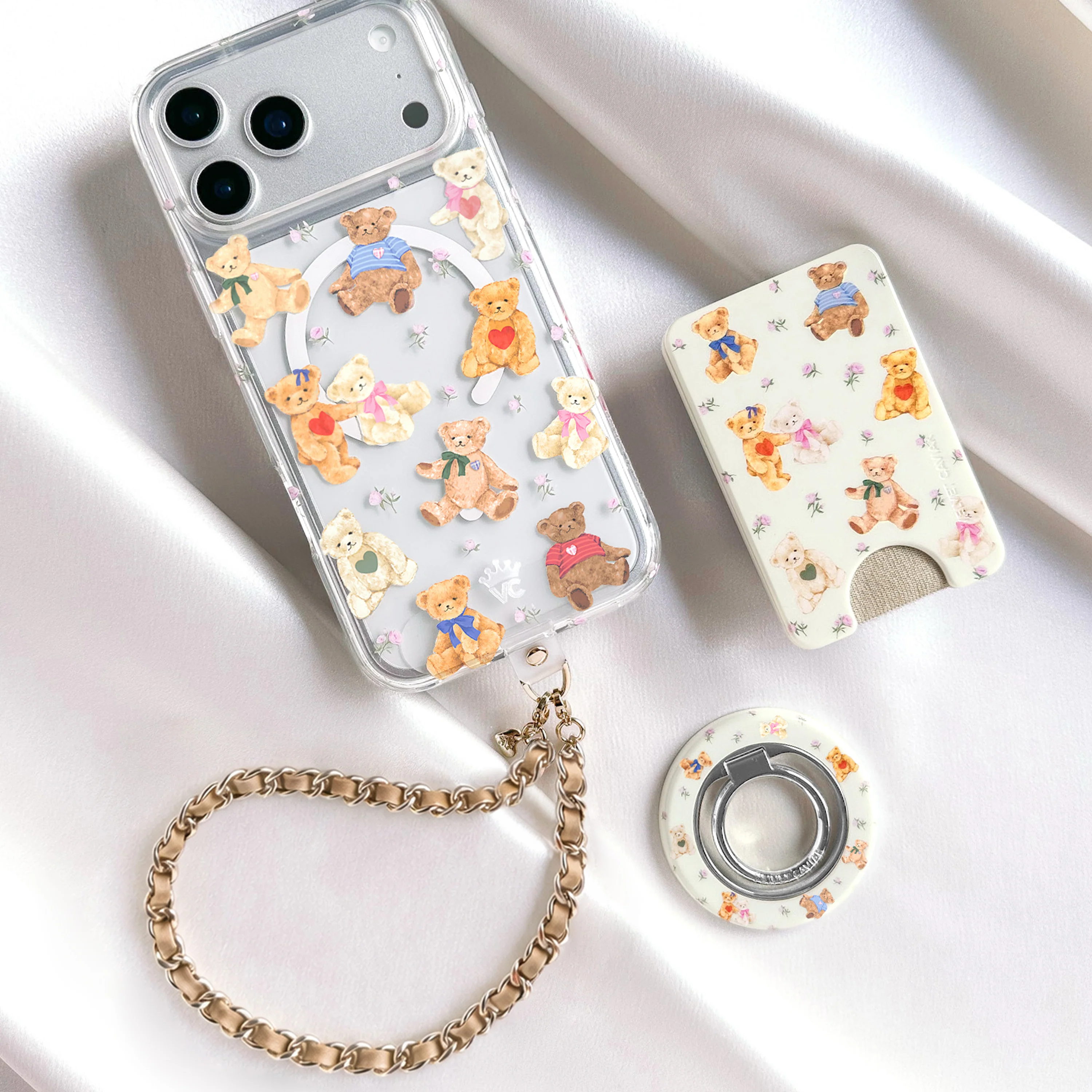 Teddy Bear MagSafe Grip Ring - Image 6