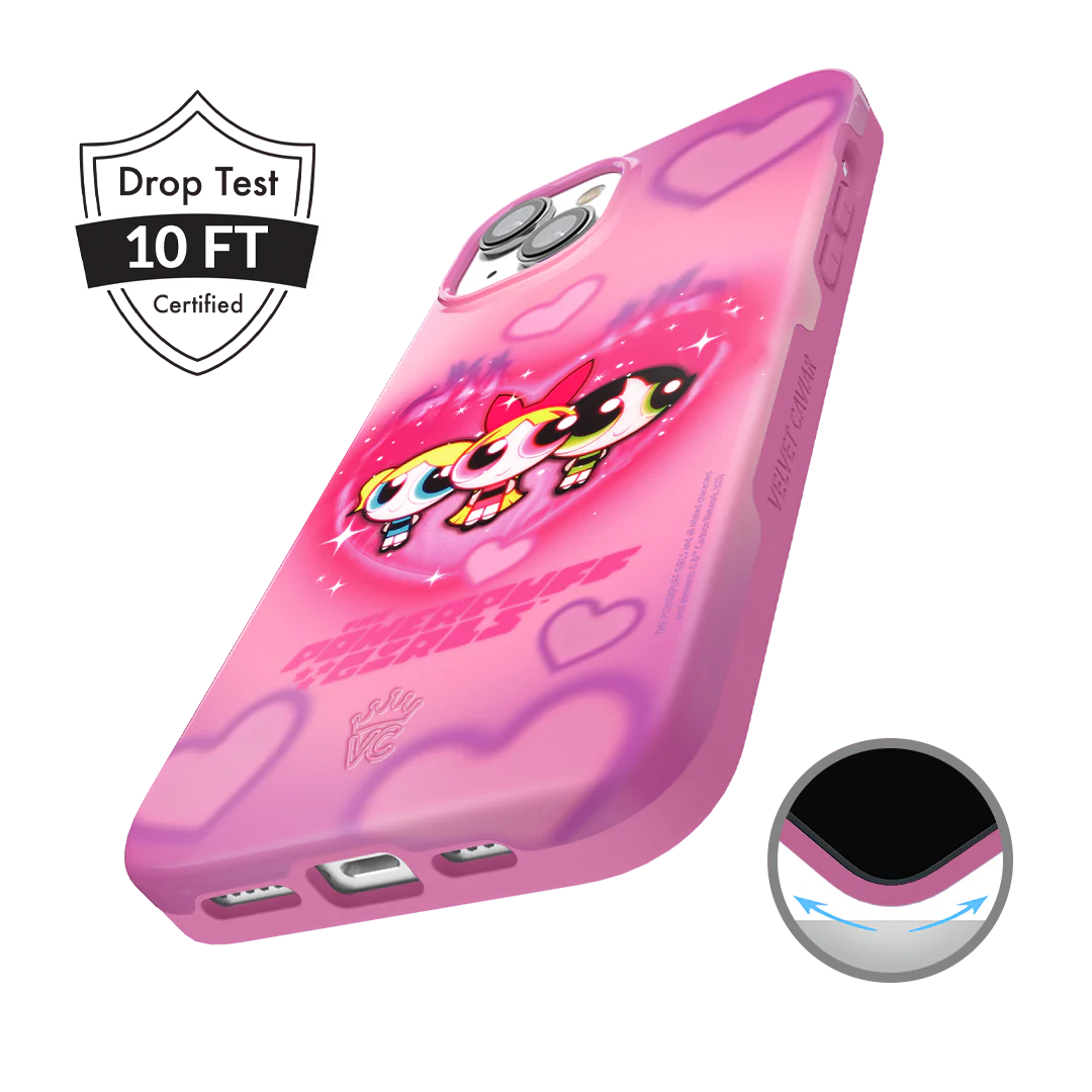 The Powerpuff Girls Airbrush Hearts iPhone Case - Image 103
