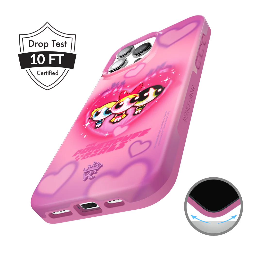 The Powerpuff Girls Airbrush Hearts iPhone Case - Image 12