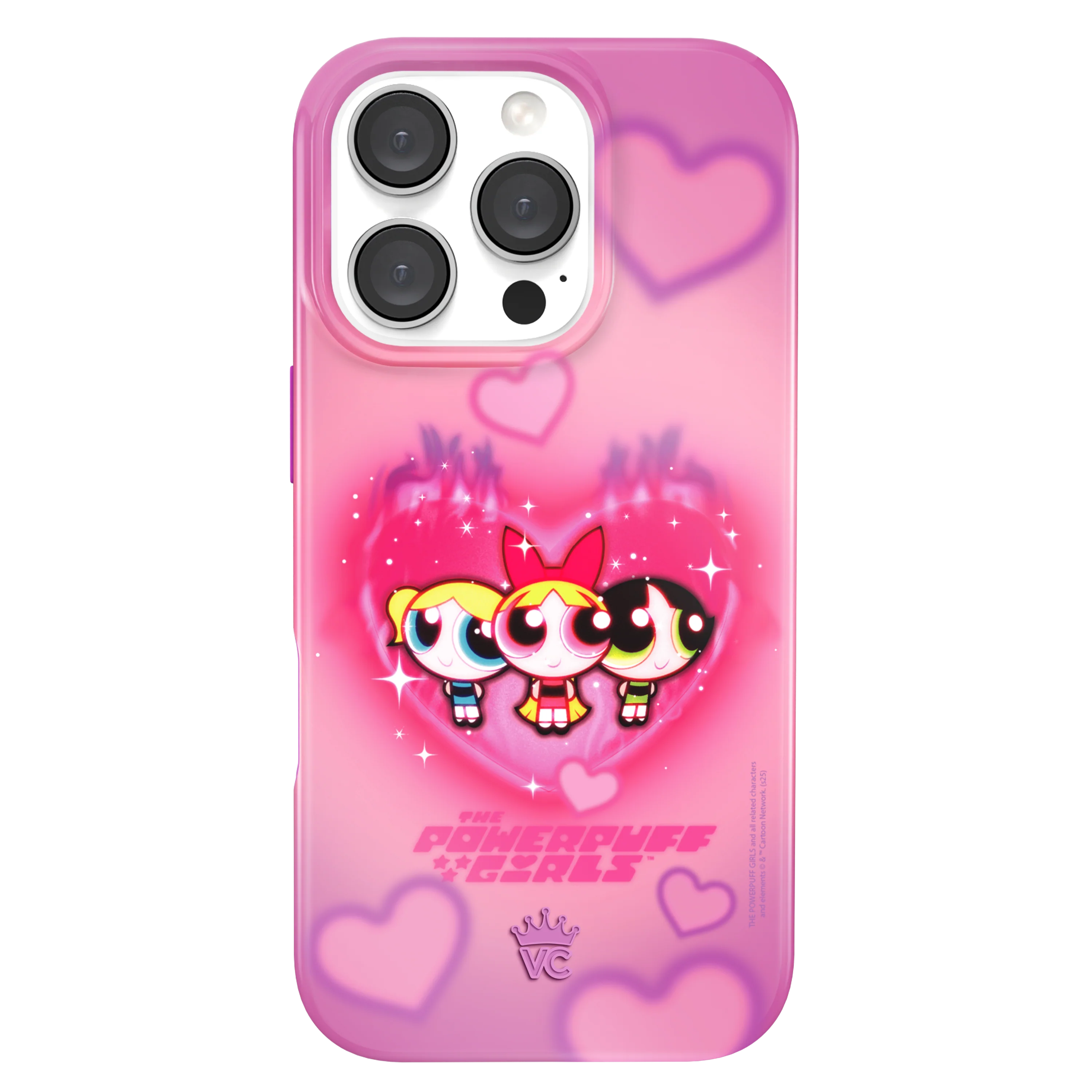 The Powerpuff Girls Airbrush Hearts iPhone Case - Image 15