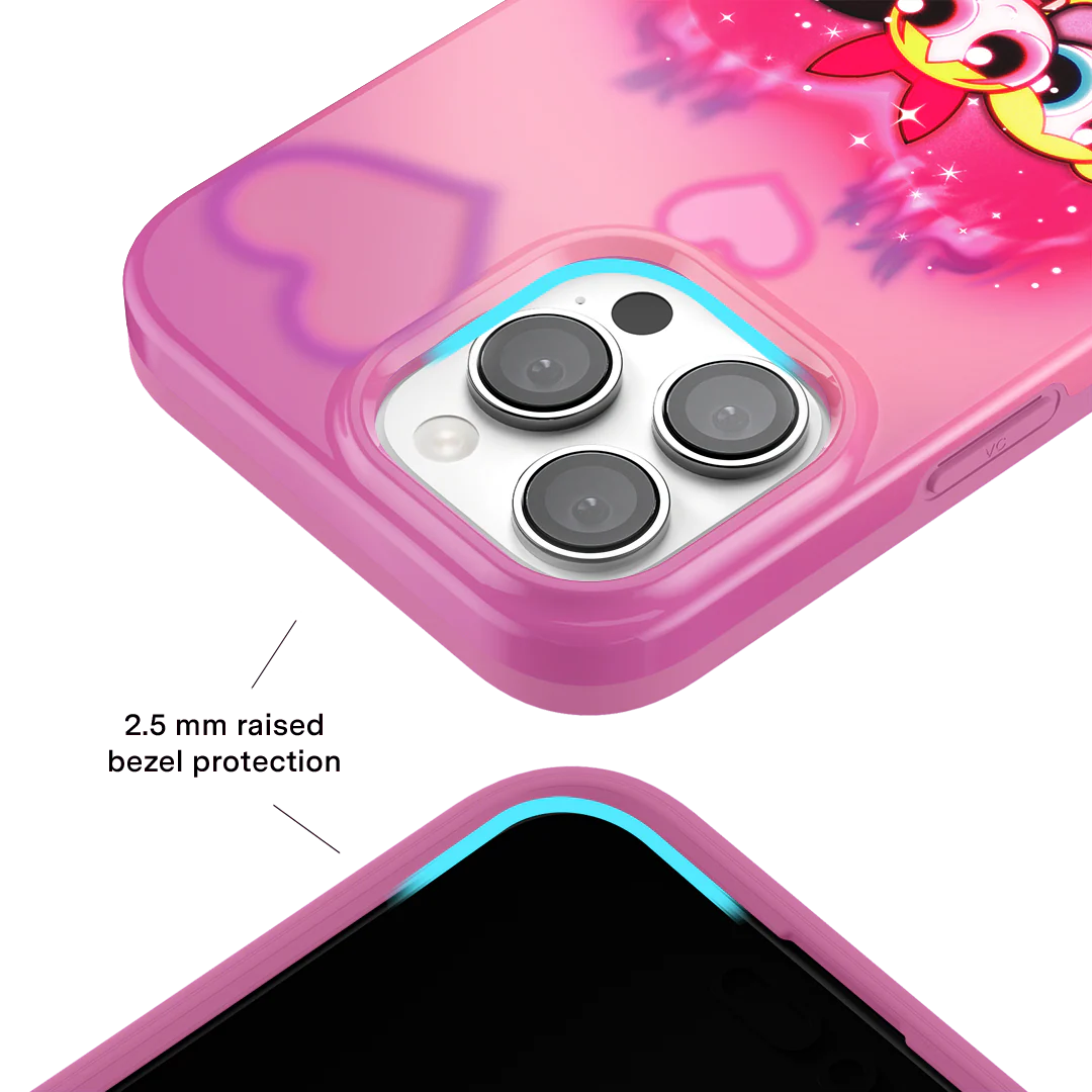 The Powerpuff Girls Airbrush Hearts iPhone Case - Image 17
