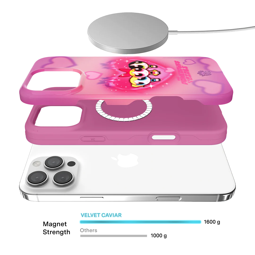 The Powerpuff Girls Airbrush Hearts iPhone Case - Image 18