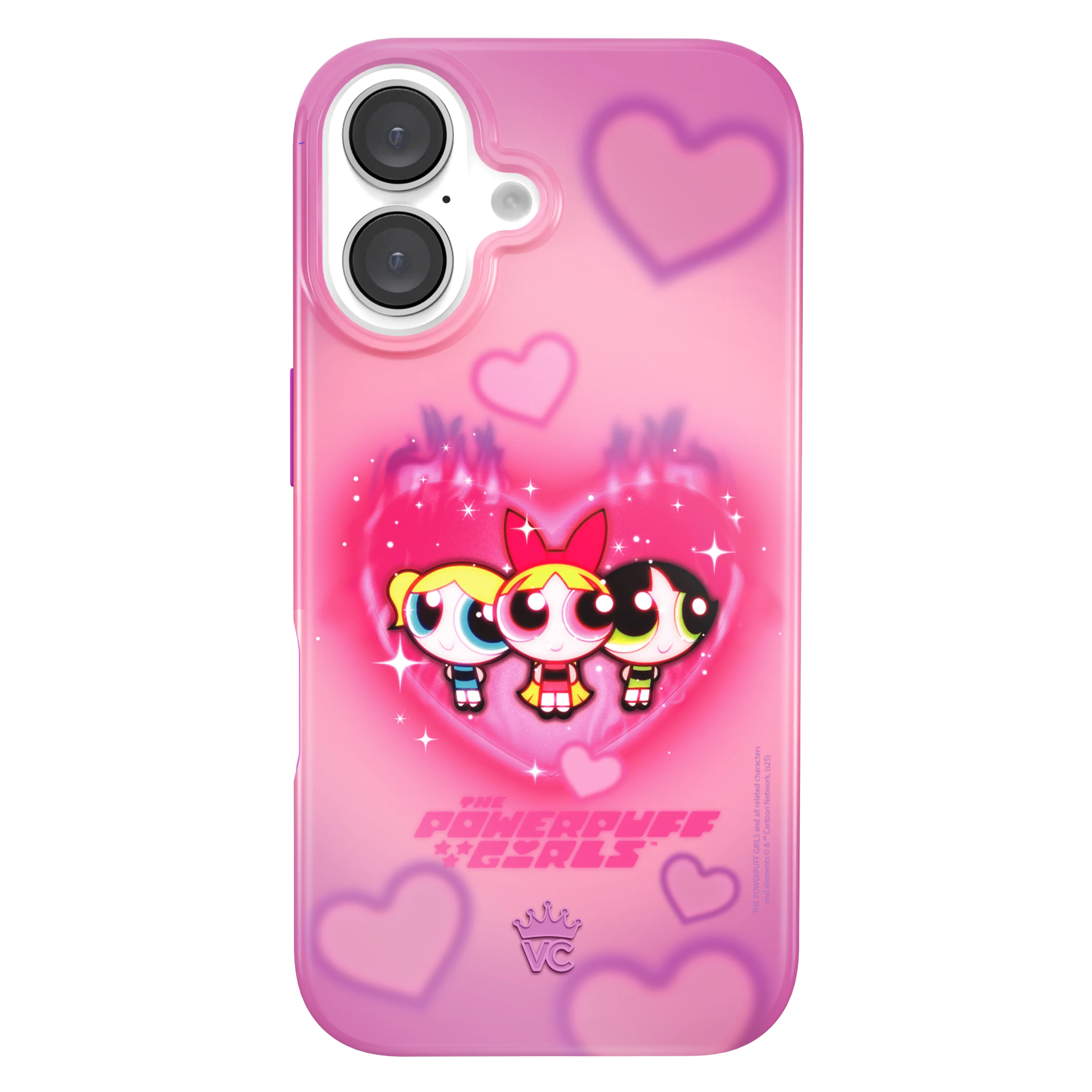 The Powerpuff Girls Airbrush Hearts iPhone Case - Image 22