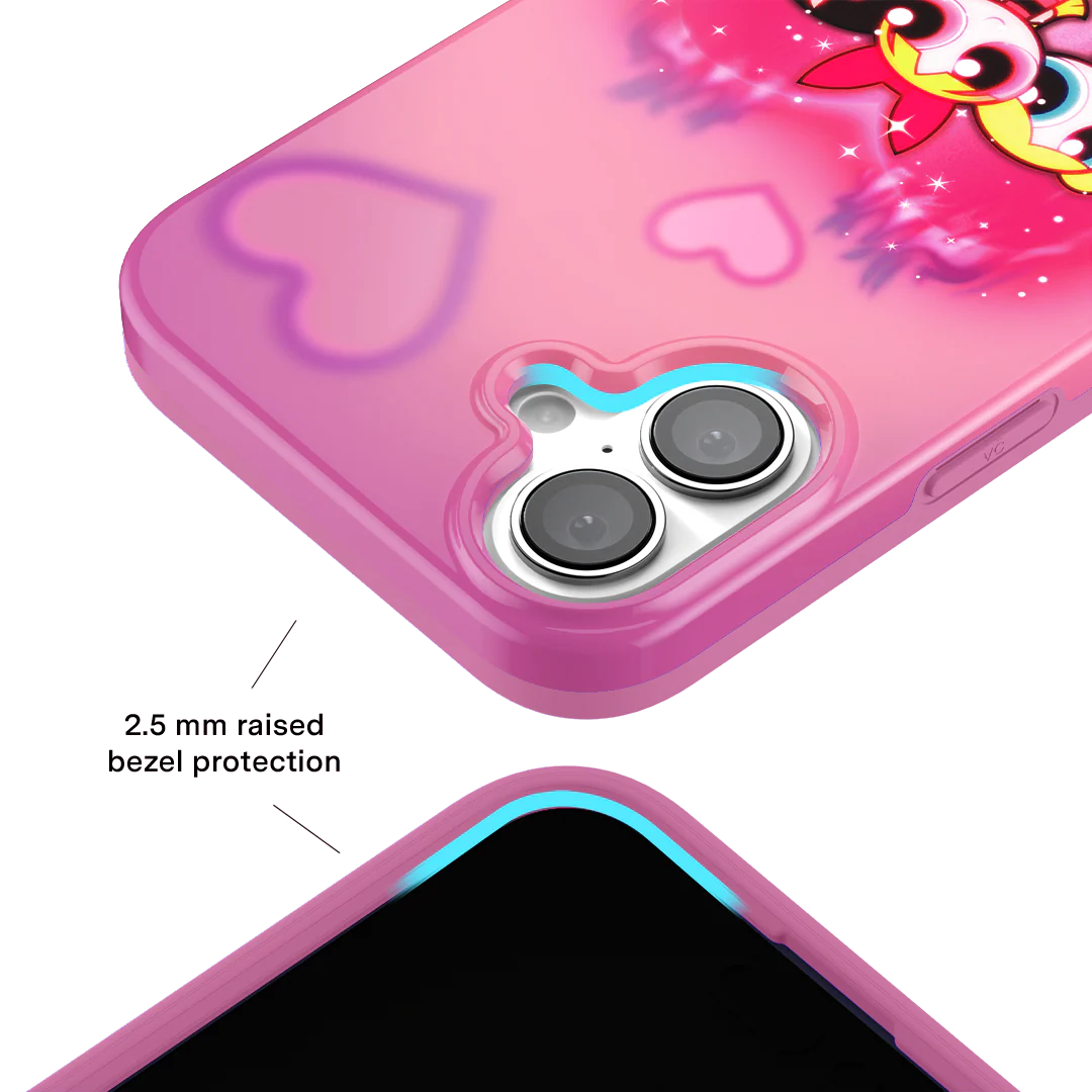 The Powerpuff Girls Airbrush Hearts iPhone Case - Image 24