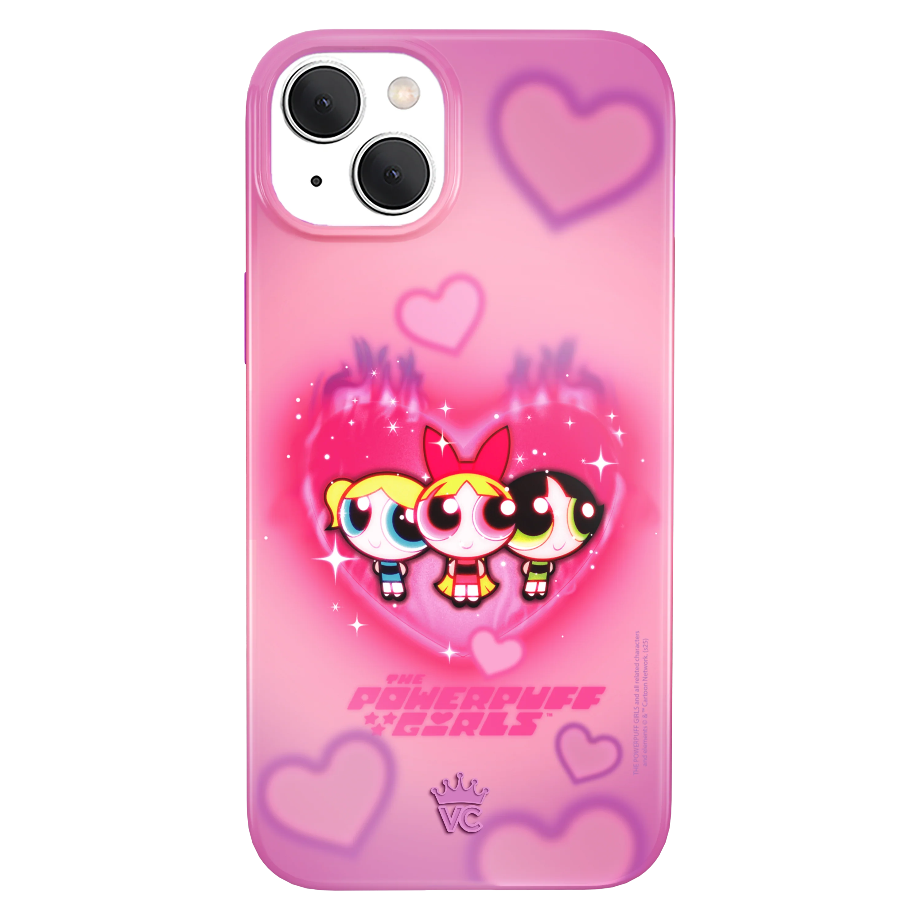 The Powerpuff Girls Airbrush Hearts iPhone Case - Image 29