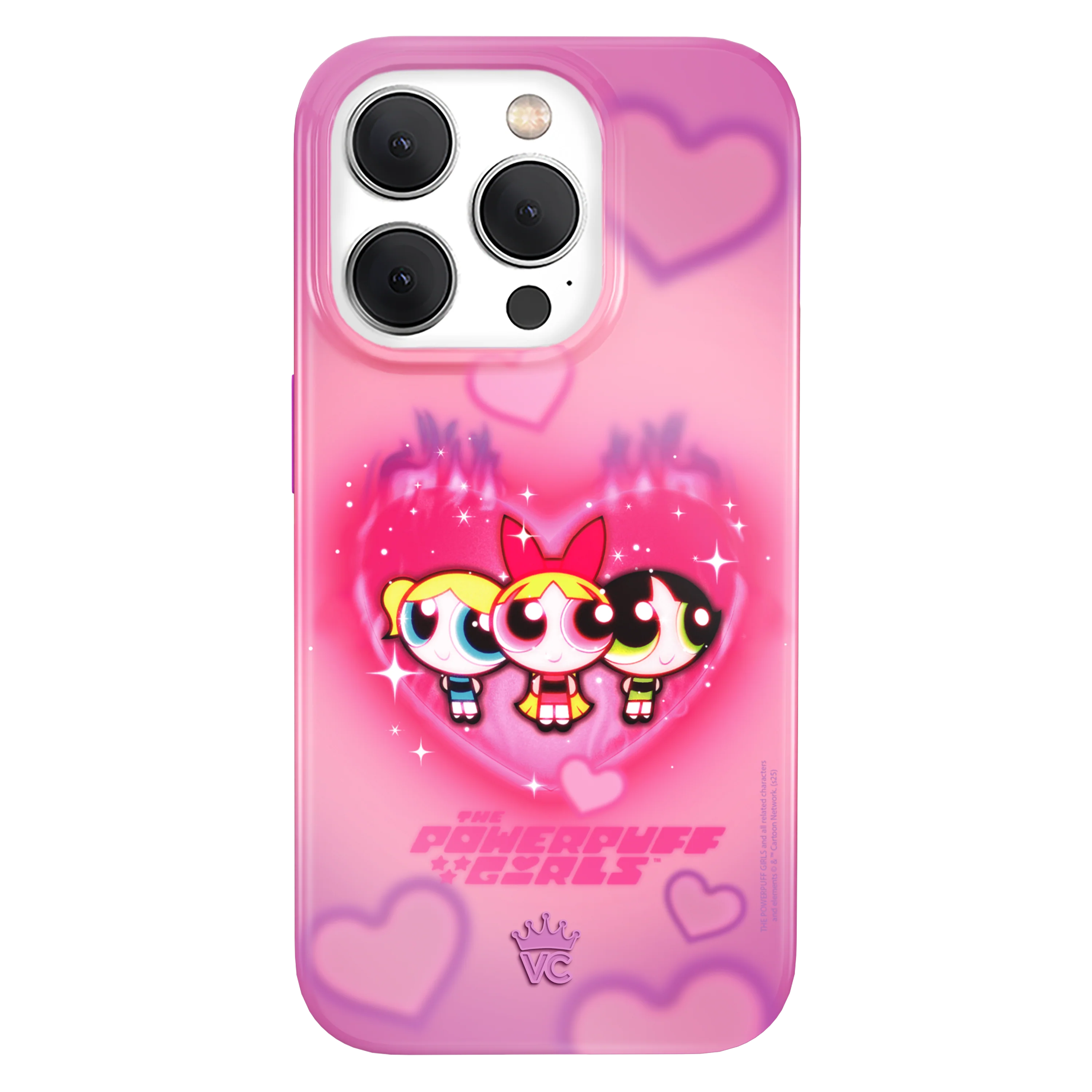 The Powerpuff Girls Airbrush Hearts iPhone Case - Image 43