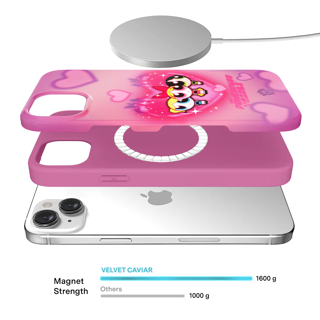 The Powerpuff Girls Airbrush Hearts iPhone Case - Image 53