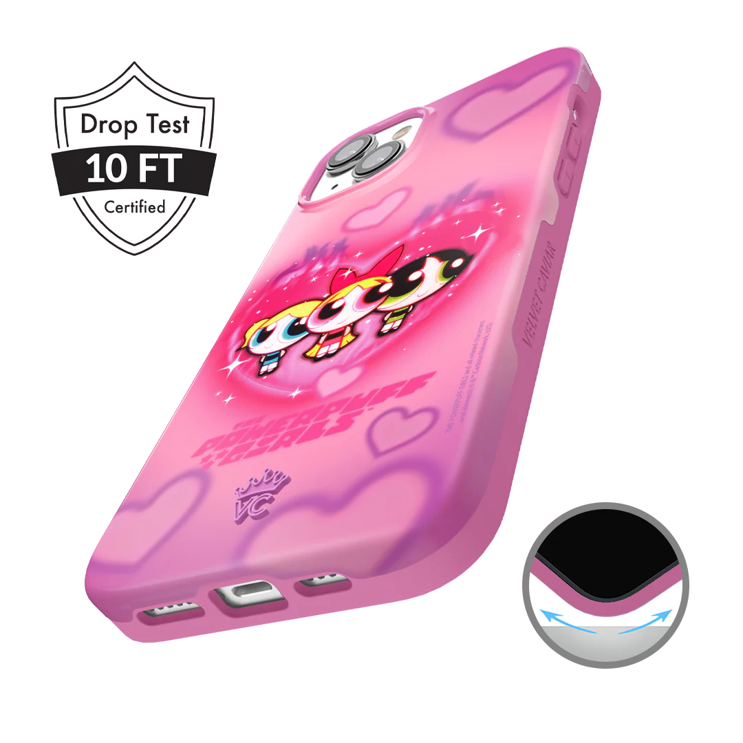 The Powerpuff Girls Airbrush Hearts iPhone Case - Image 54