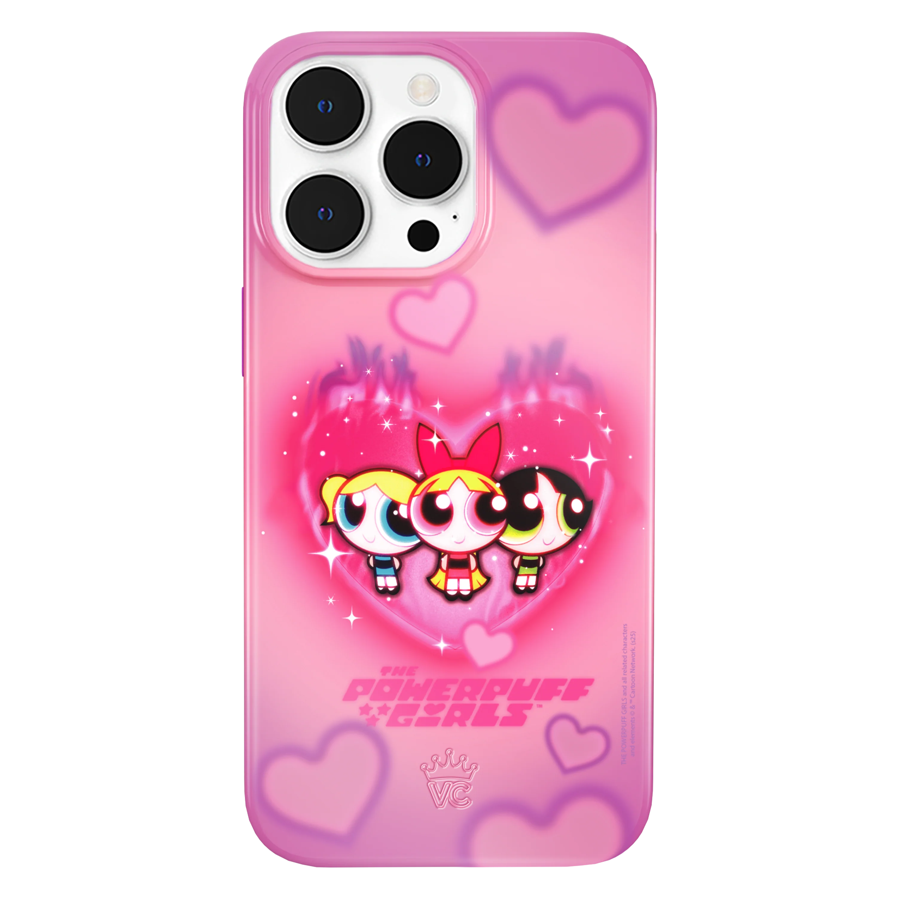 The Powerpuff Girls Airbrush Hearts iPhone Case - Image 64