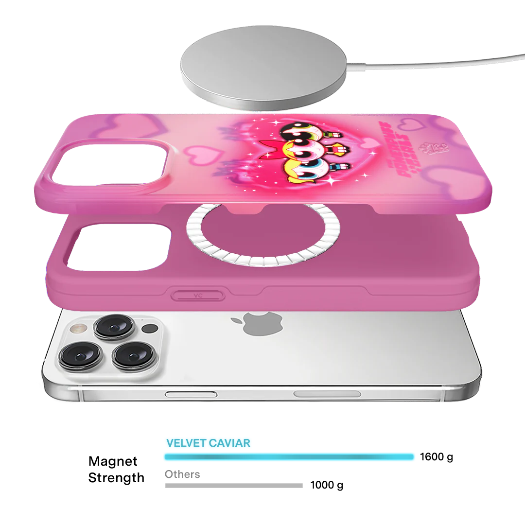 The Powerpuff Girls Airbrush Hearts iPhone Case - Image 67