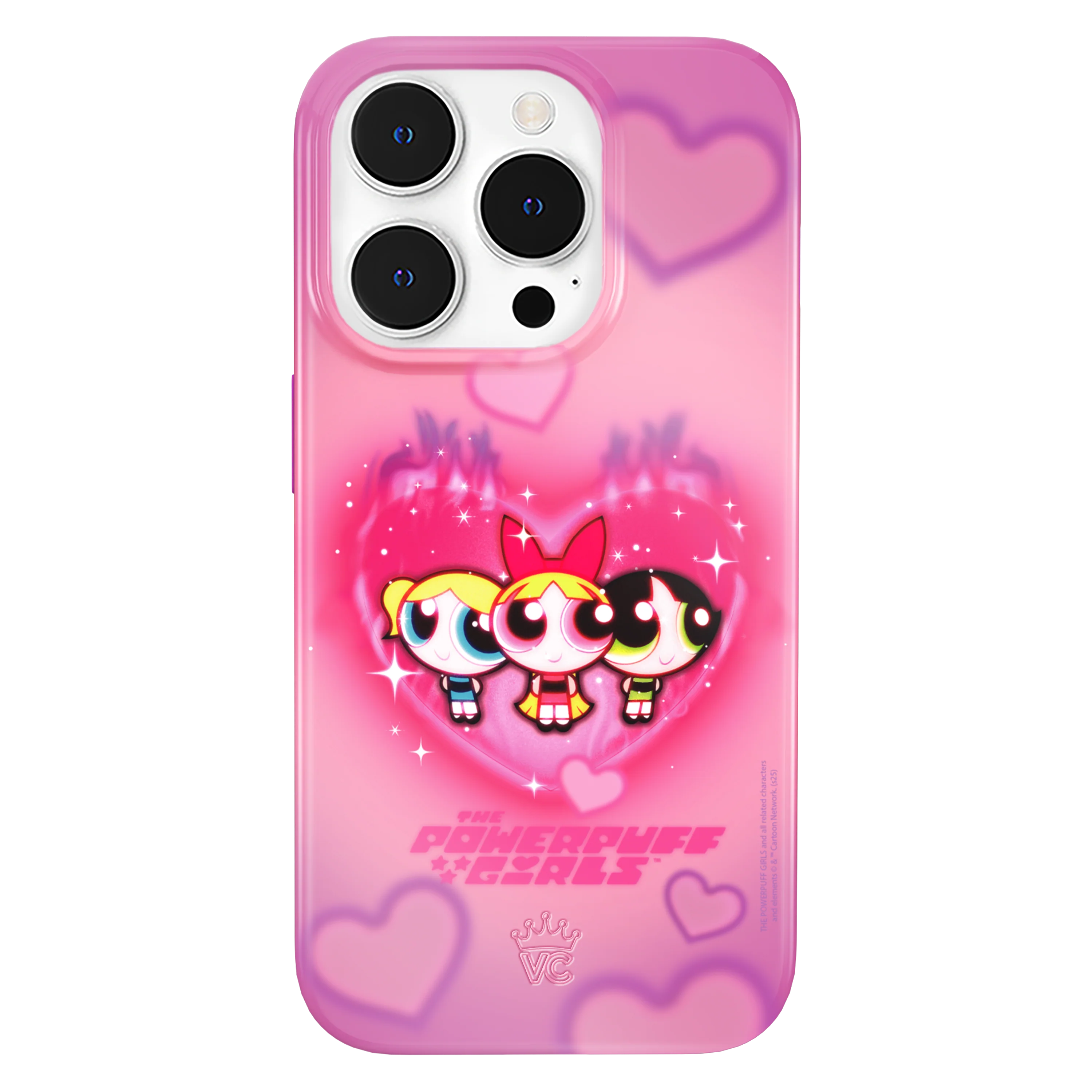 The Powerpuff Girls Airbrush Hearts iPhone Case - Image 71