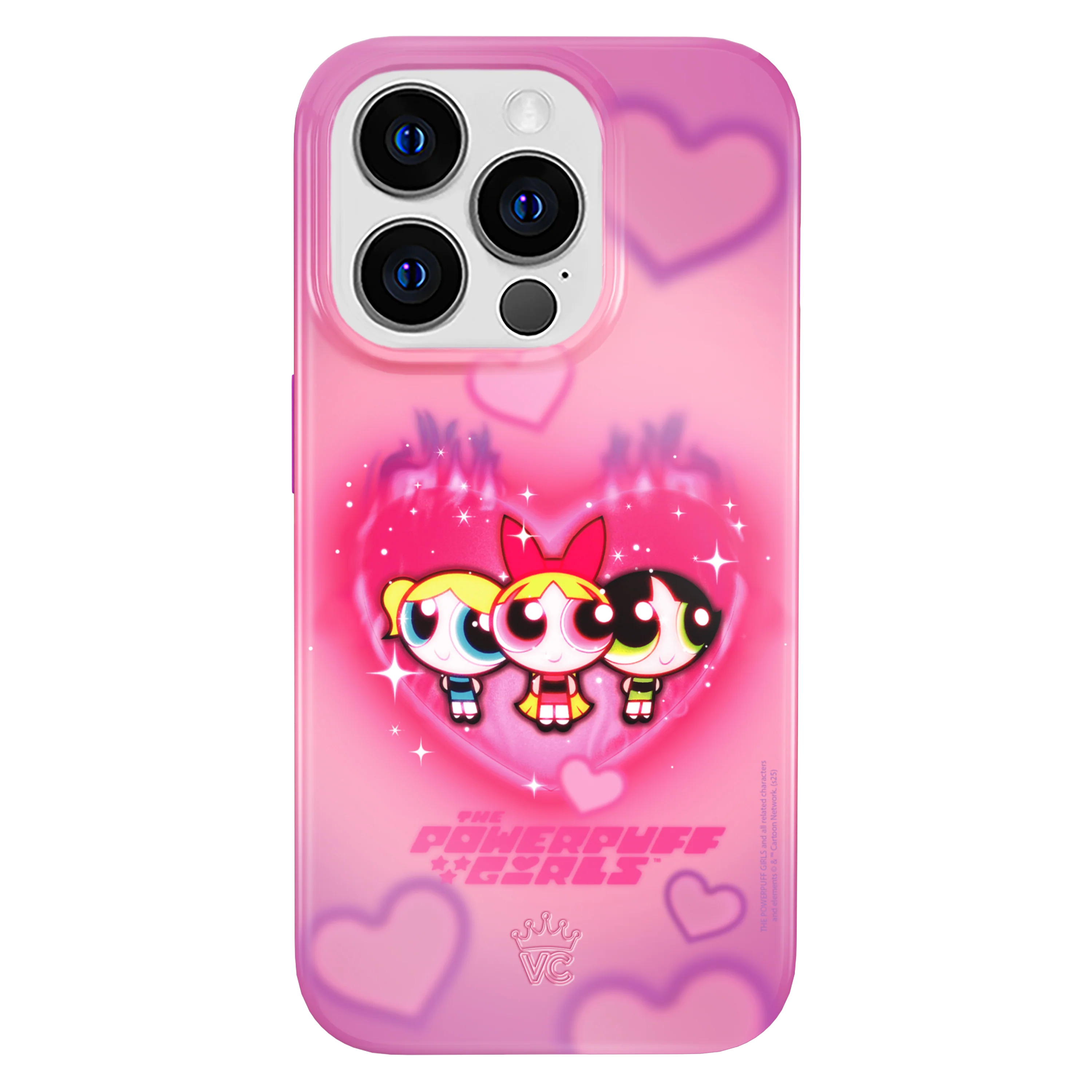 The Powerpuff Girls Airbrush Hearts iPhone Case - Image 92