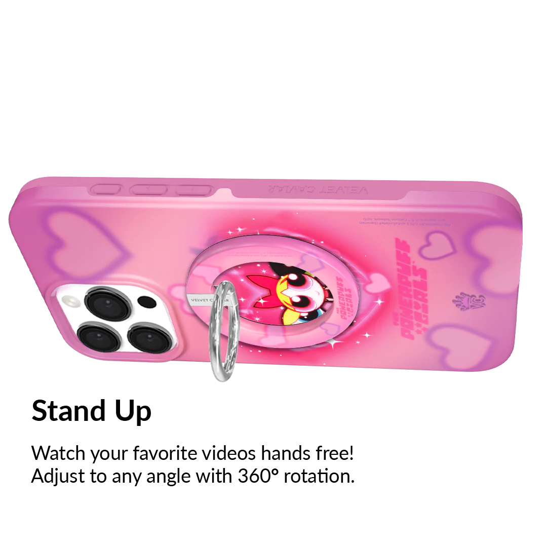 The Powerpuff Girls Airbrush Hearts MagSafe Grip Ring - Image 4