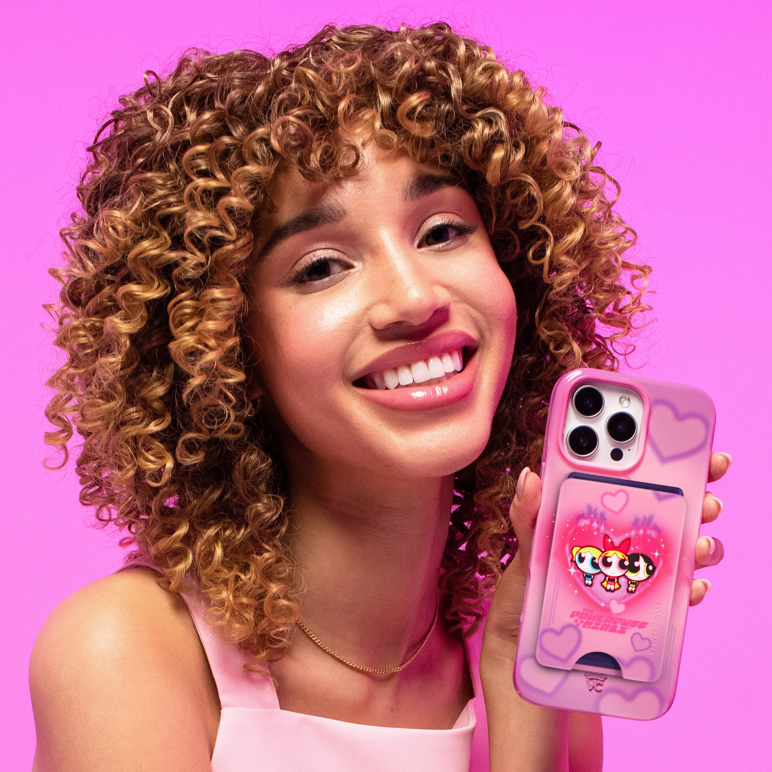 The Powerpuff Girls Airbrush Hearts MagSafe Wallet - Image 2