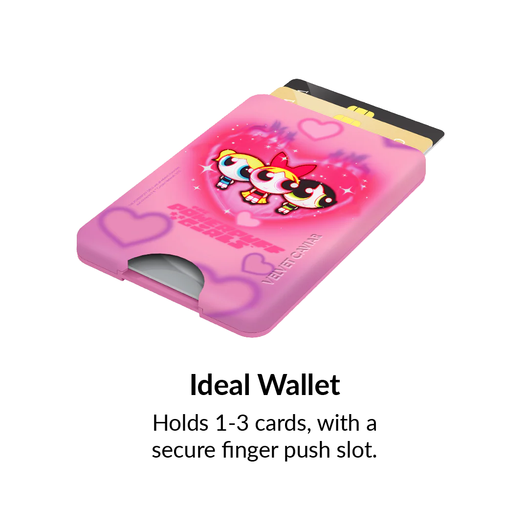 The Powerpuff Girls Airbrush Hearts MagSafe Wallet - Image 3