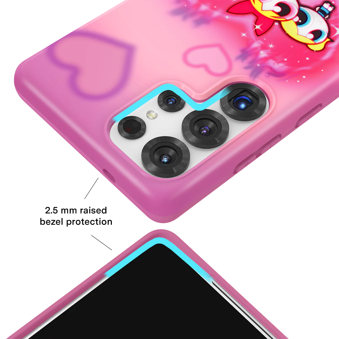The Powerpuff Girls Airbrush Hearts Samsung Case - Image 17