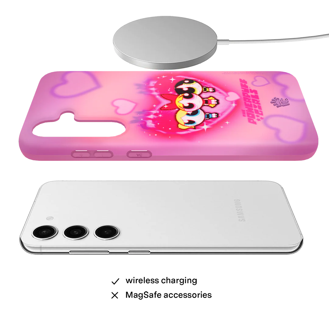 The Powerpuff Girls Airbrush Hearts Samsung Case - Image 25