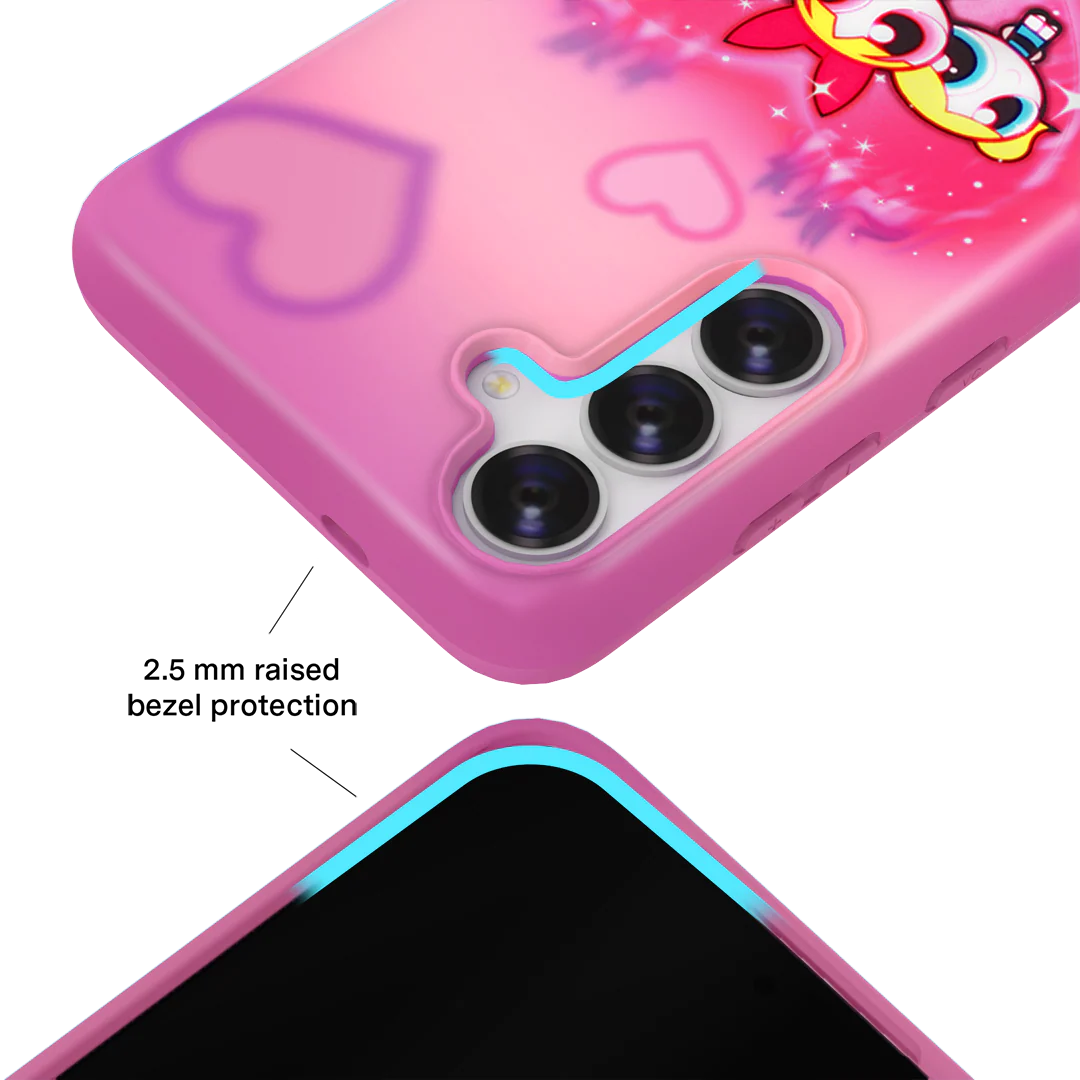 The Powerpuff Girls Airbrush Hearts Samsung Case - Image 31