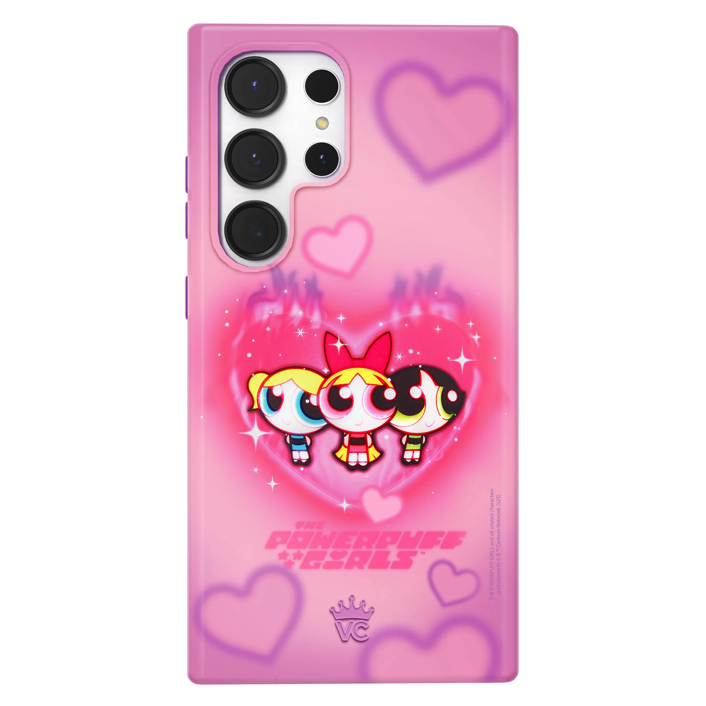 The Powerpuff Girls Airbrush Hearts Samsung Case - Image 36