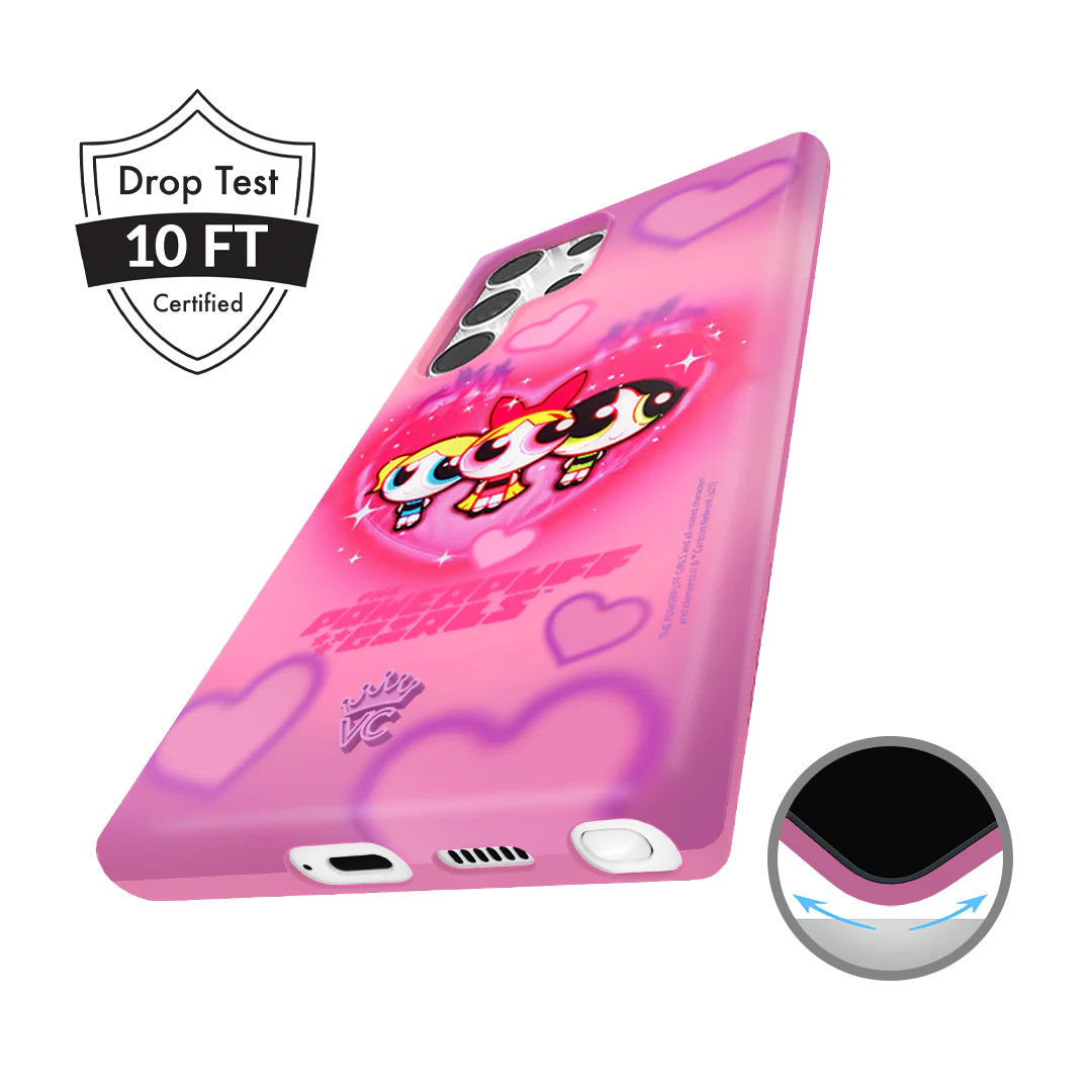The Powerpuff Girls Airbrush Hearts Samsung Case - Image 40