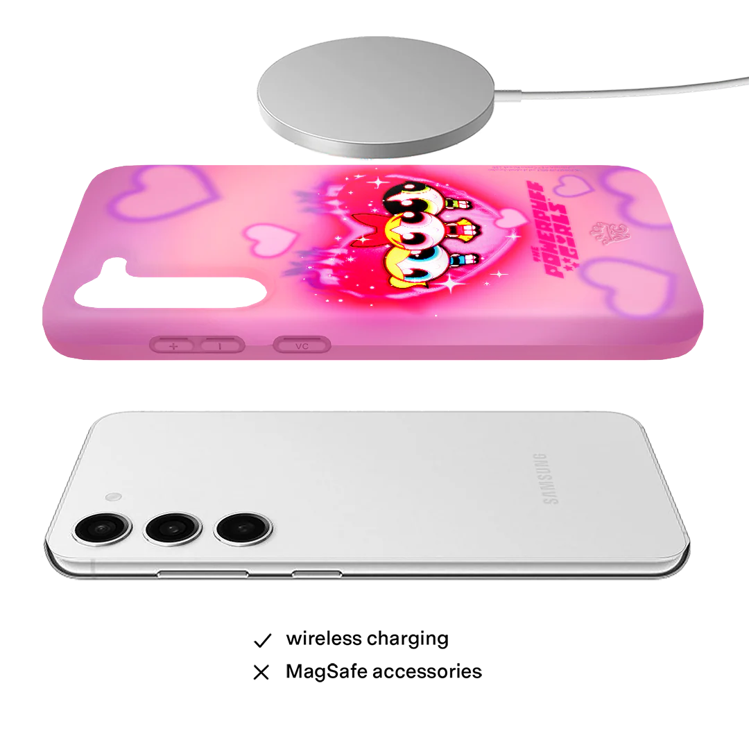 The Powerpuff Girls Airbrush Hearts Samsung Case - Image 46