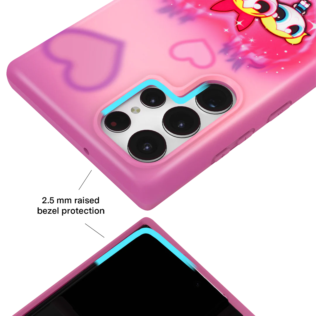 The Powerpuff Girls Airbrush Hearts Samsung Case - Image 59