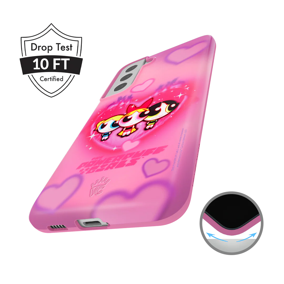 The Powerpuff Girls Airbrush Hearts Samsung Case - Image 68