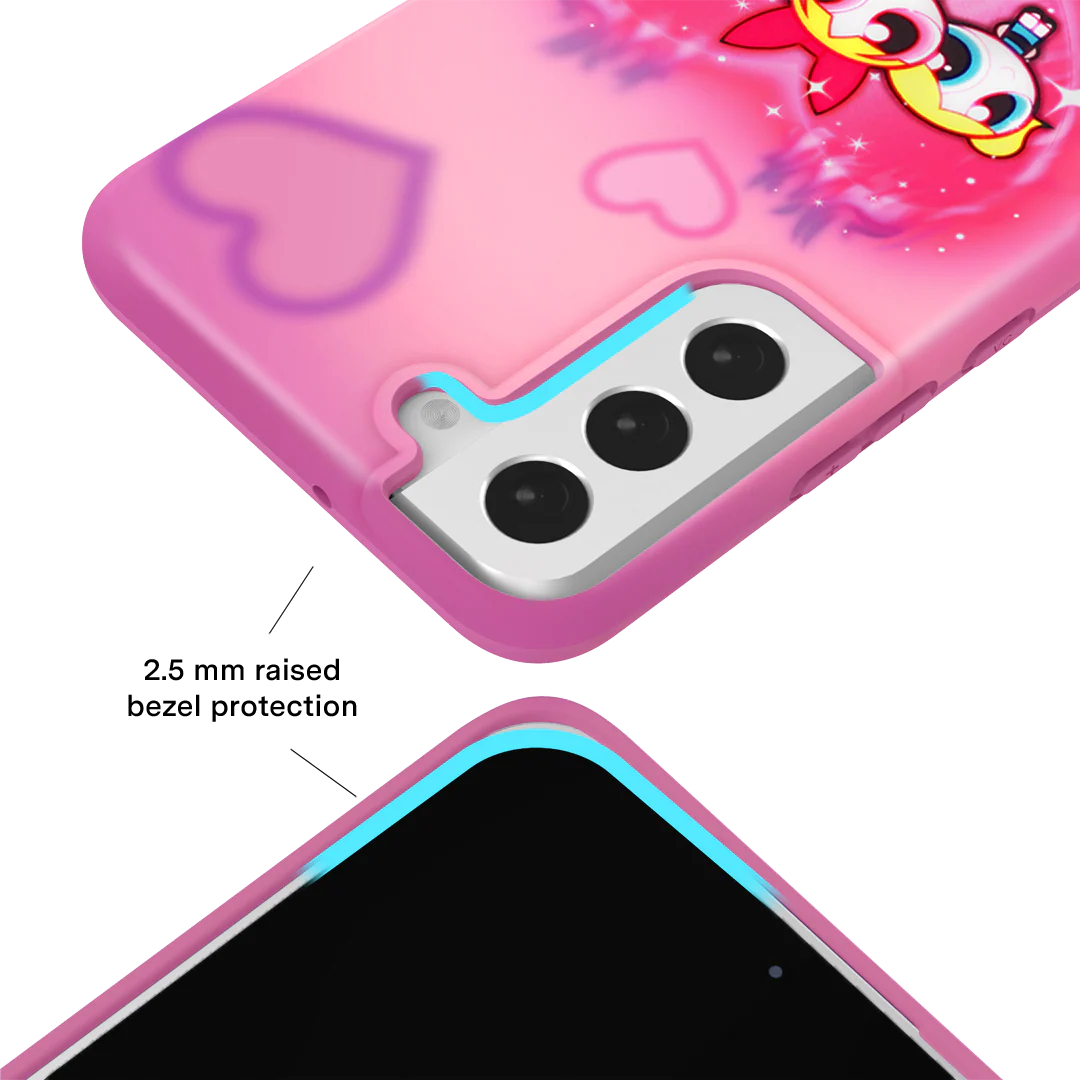 The Powerpuff Girls Airbrush Hearts Samsung Case - Image 73