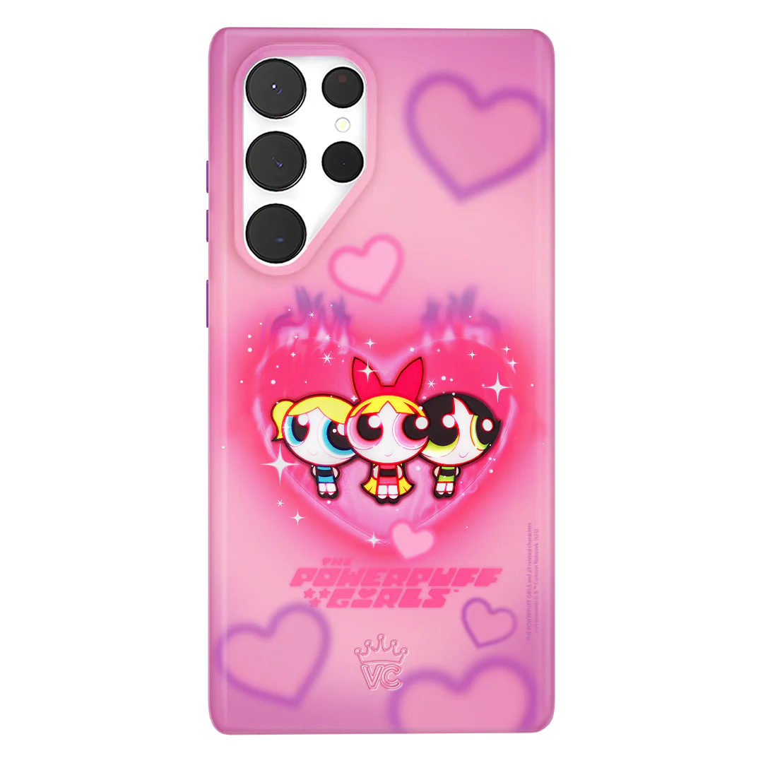 The Powerpuff Girls Airbrush Hearts Samsung Case - Image 78