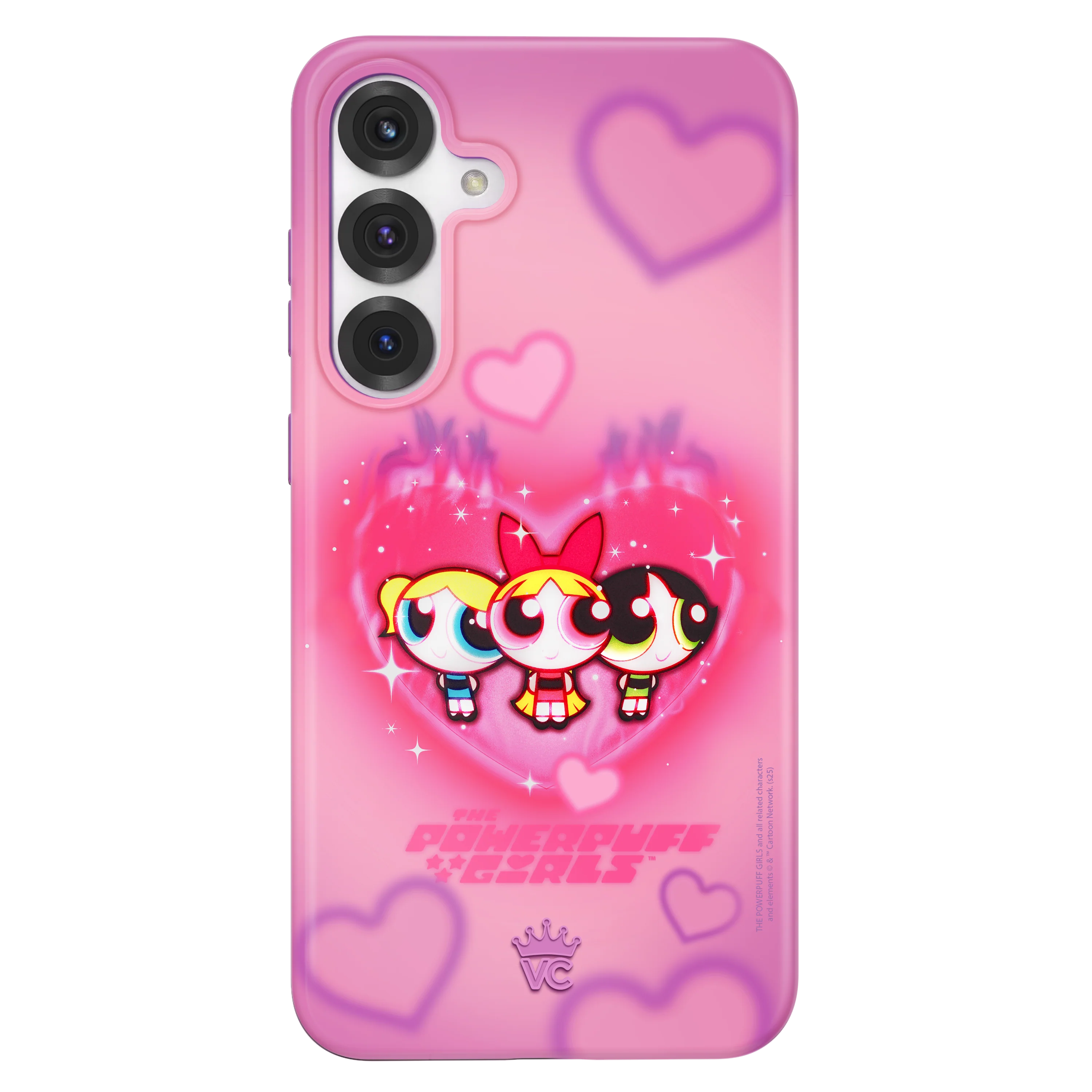 The Powerpuff Girls Airbrush Hearts Samsung Case - Image 8