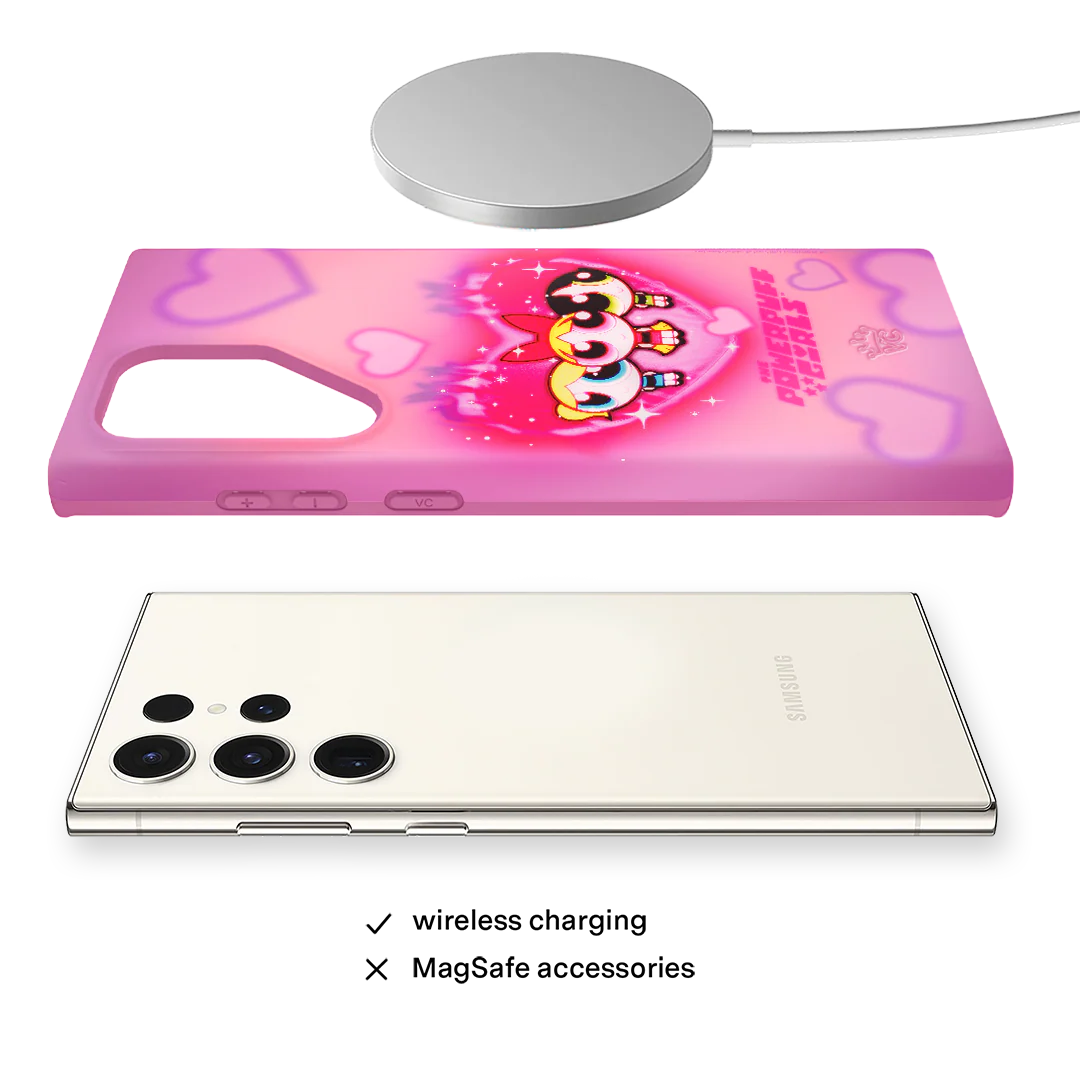 The Powerpuff Girls Airbrush Hearts Samsung Case - Image 81