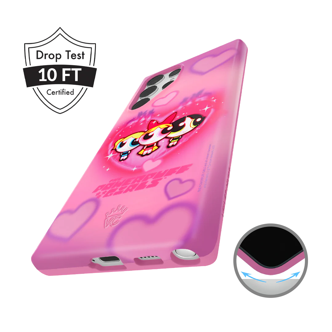 The Powerpuff Girls Airbrush Hearts Samsung Case - Image 82