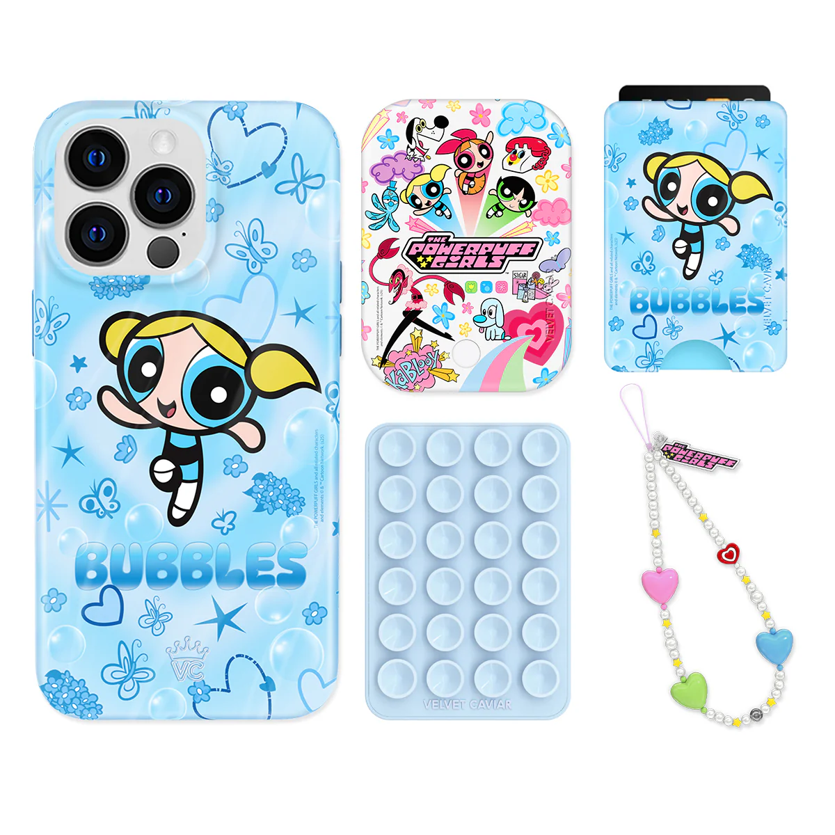 The Powerpuff Girls Bubbles iPhone Bundle Set - Wallet - Image 10