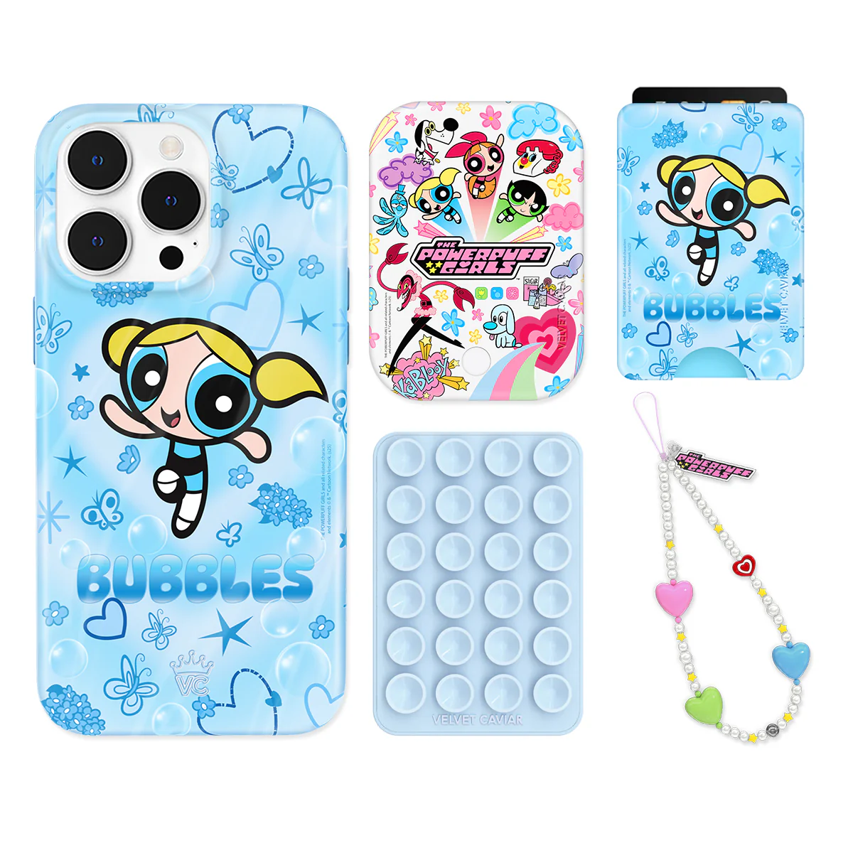 The Powerpuff Girls Bubbles iPhone Bundle Set - Wallet - Image 14