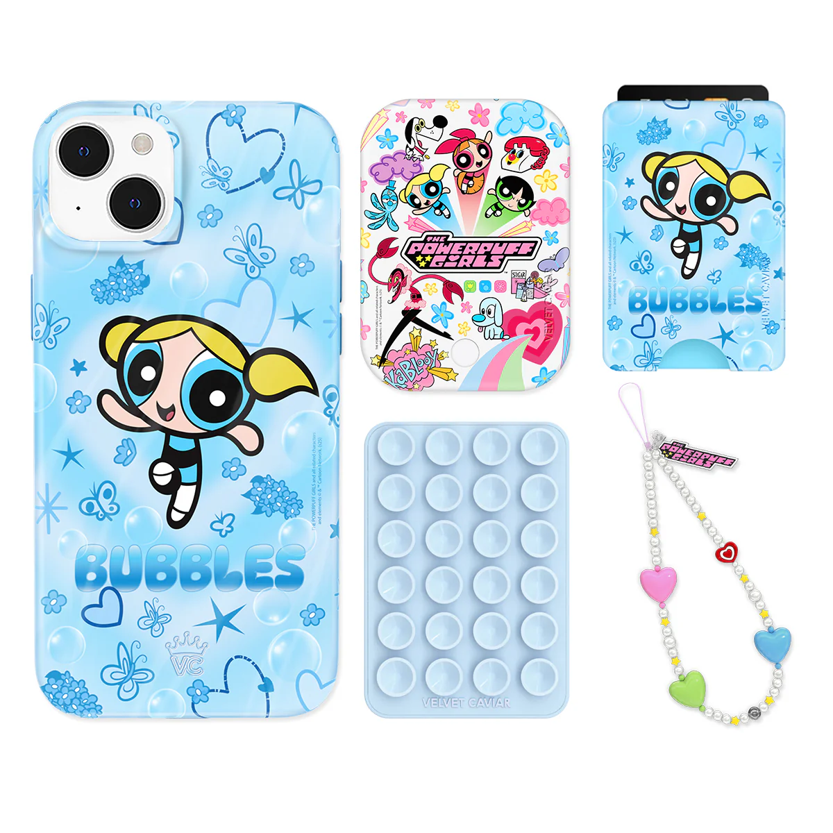 The Powerpuff Girls Bubbles iPhone Bundle Set - Wallet - Image 15