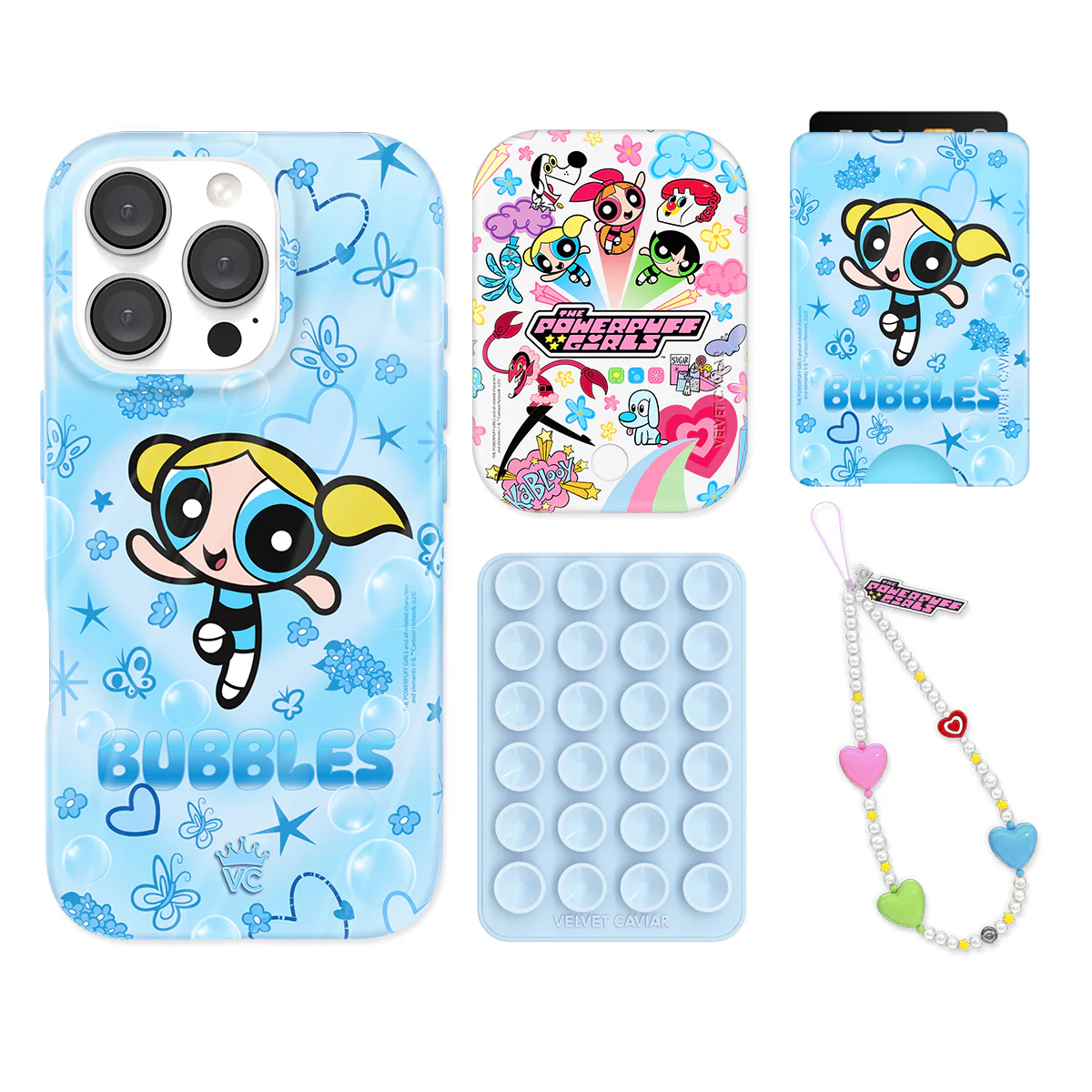 The Powerpuff Girls Bubbles iPhone Bundle Set - Wallet - Image 2