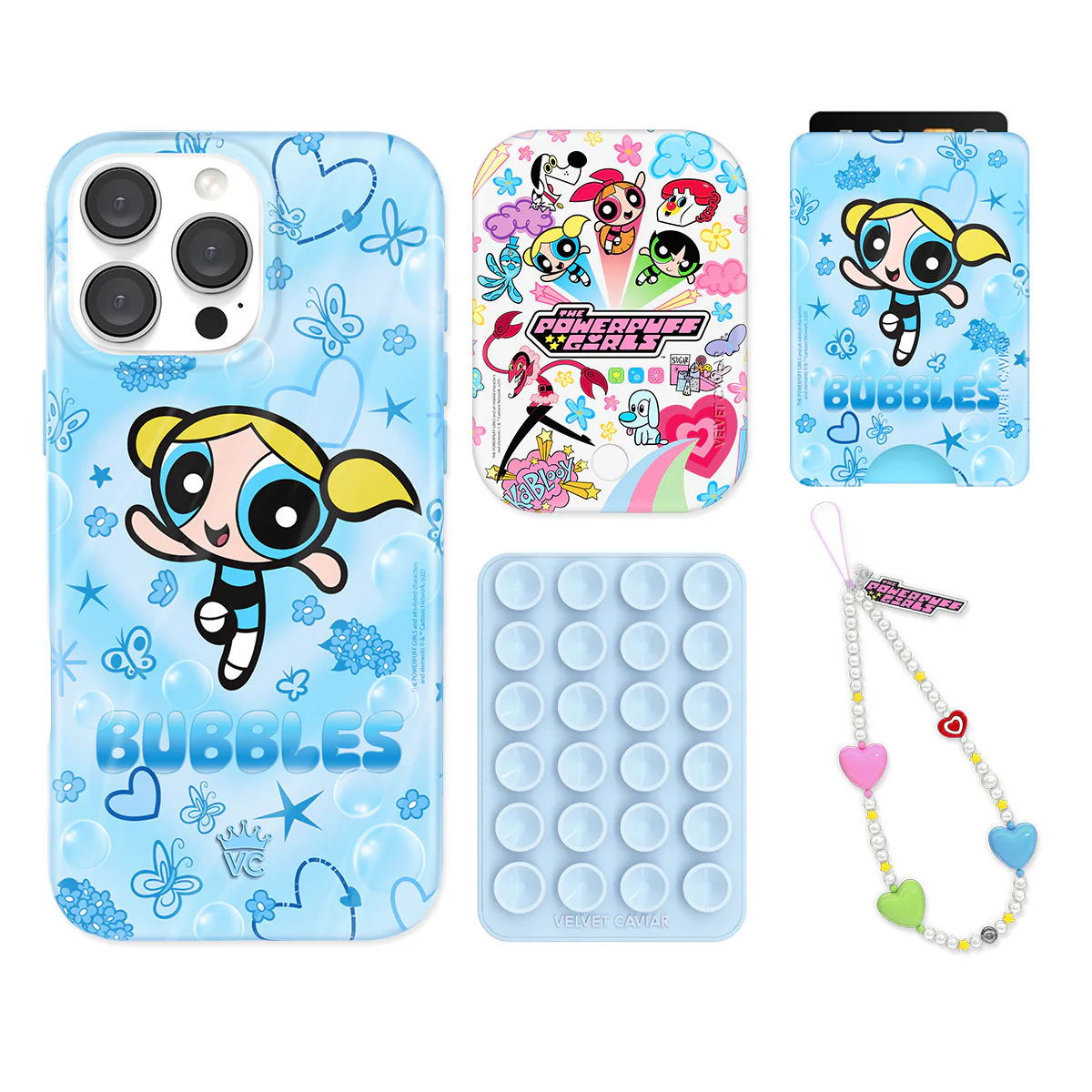 The Powerpuff Girls Bubbles iPhone Bundle Set - Wallet - Image 3